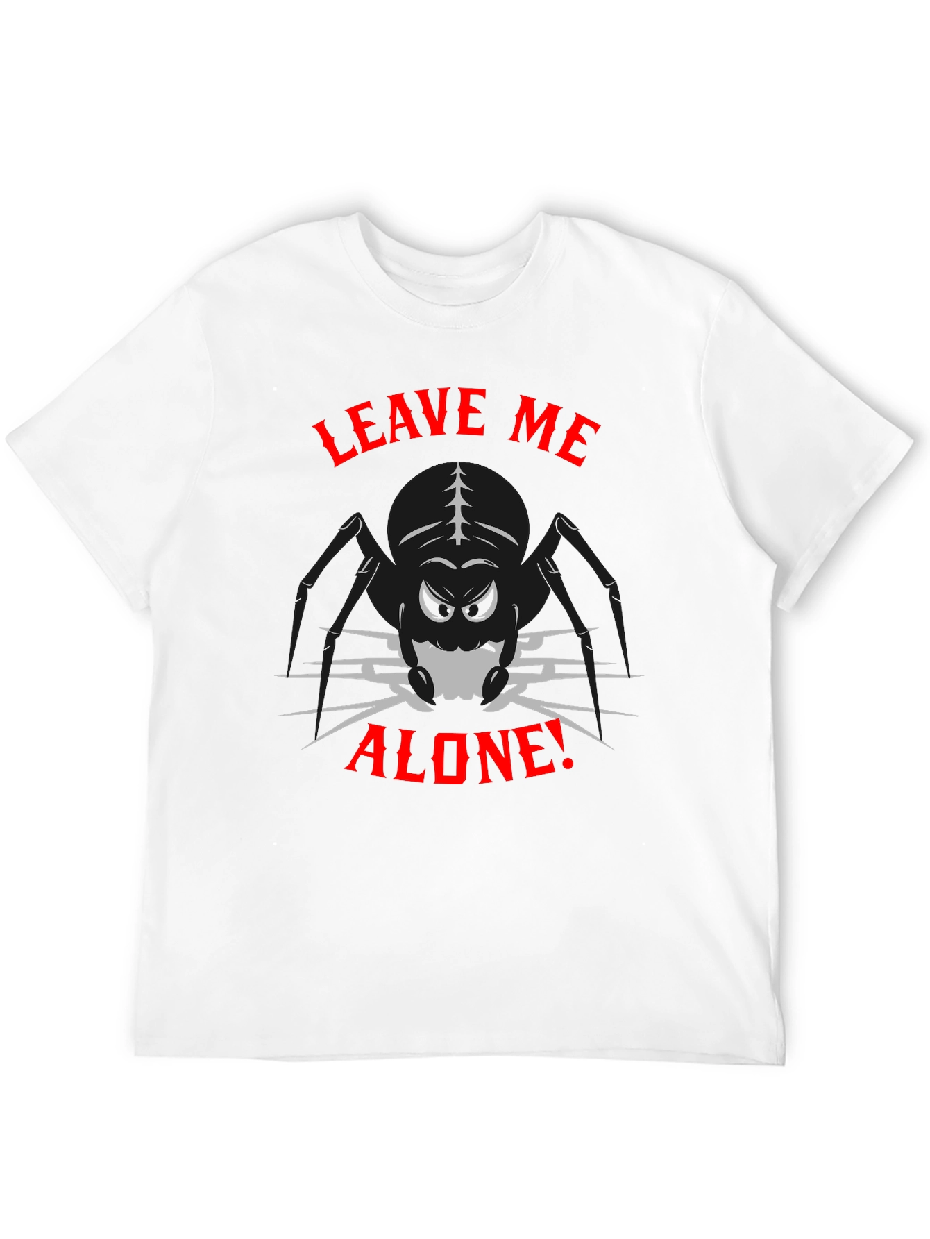 Leave Me Alone Spider Graphic T-Shirt