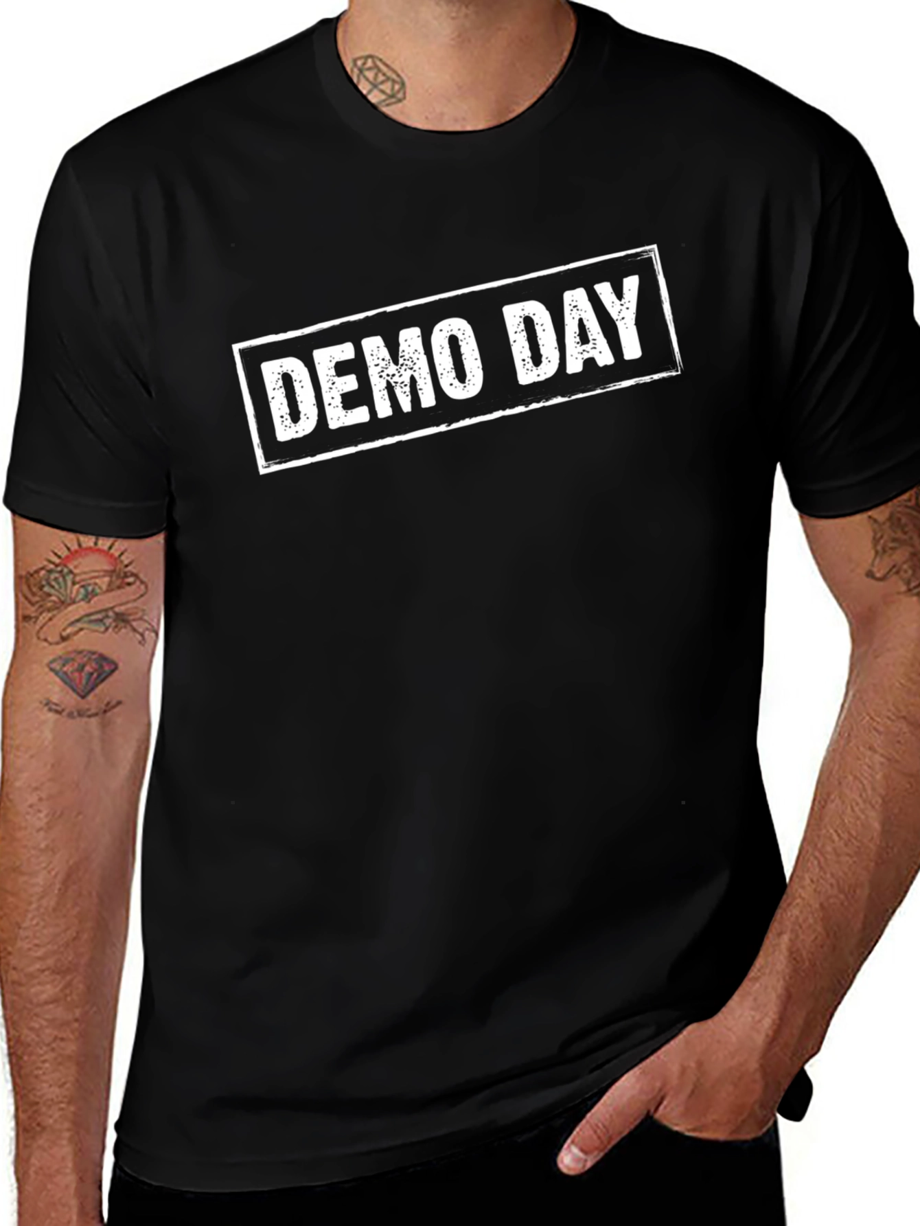 Demo Day Graphic T-Shirt - Black