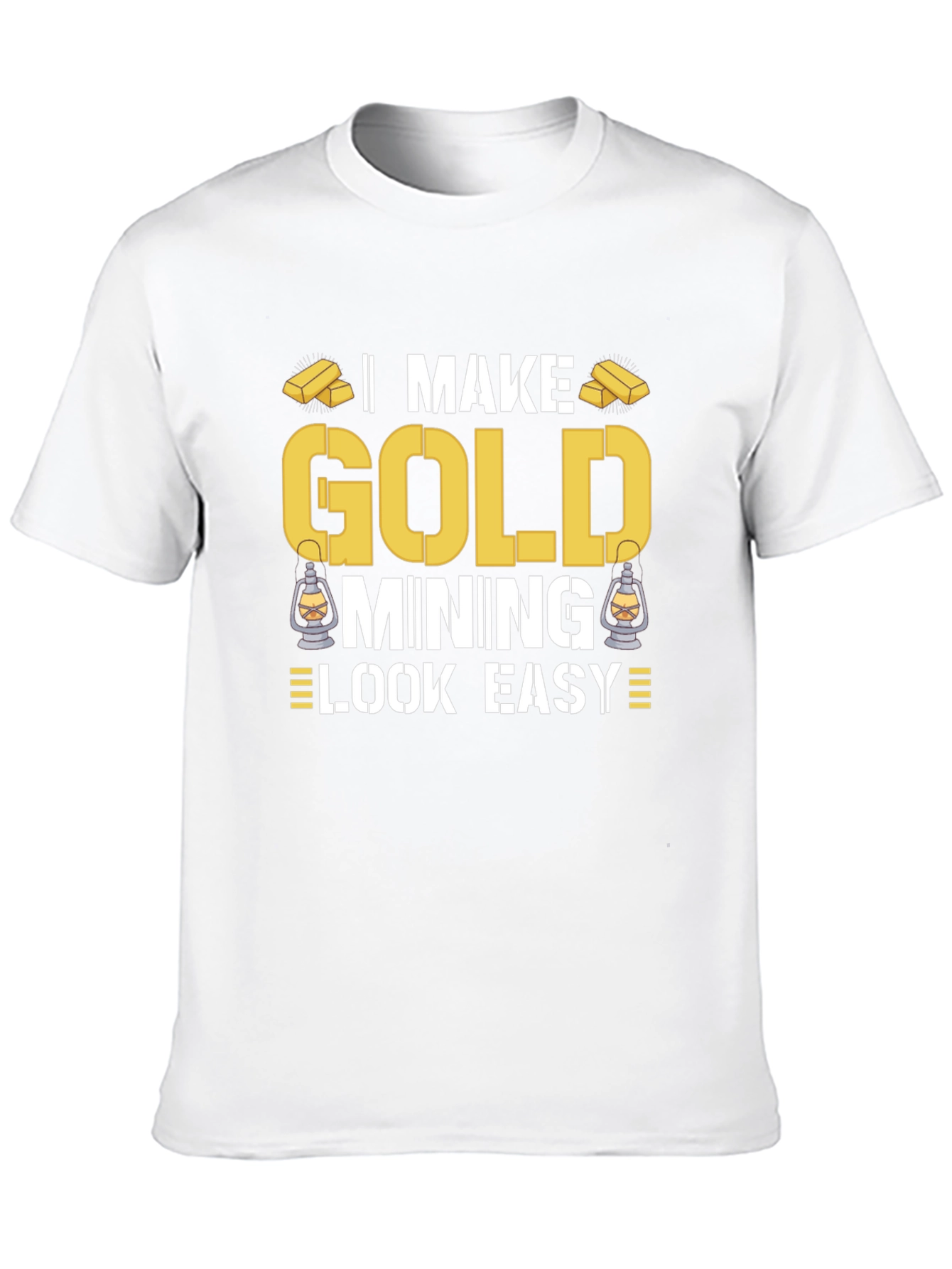 Gold Mining T-Shirt - Funny Miner Tee