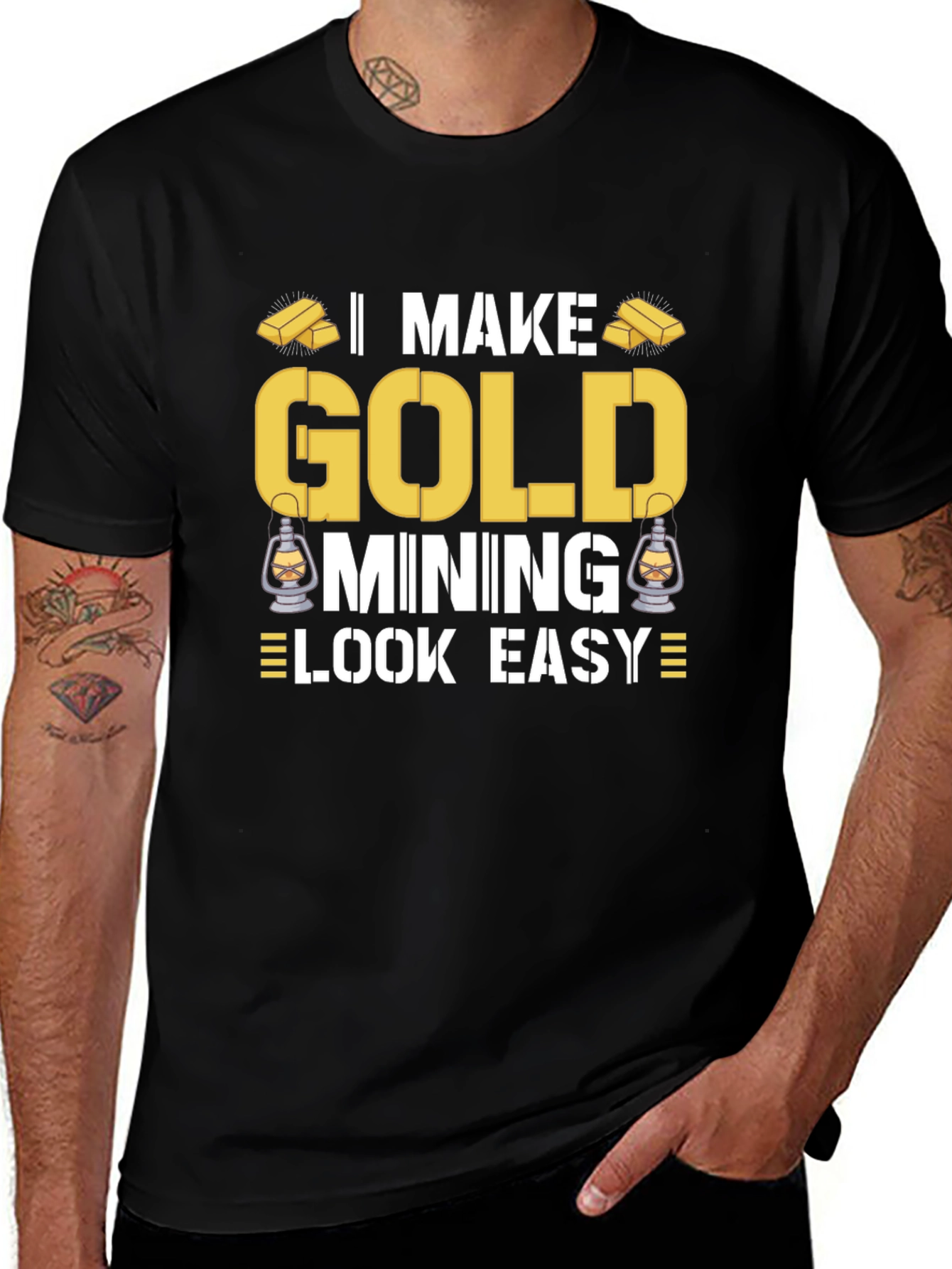 Gold Mining T-Shirt - Funny Miner Tee