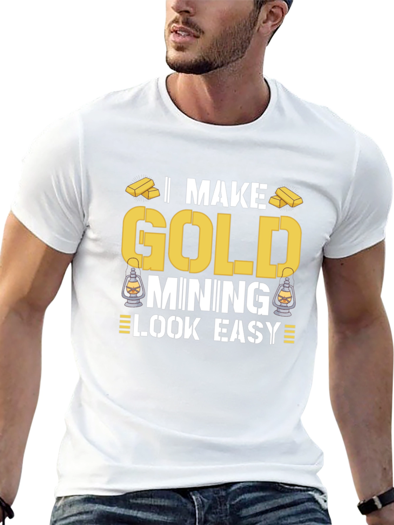 Gold Mining T-Shirt - Funny Miner Tee
