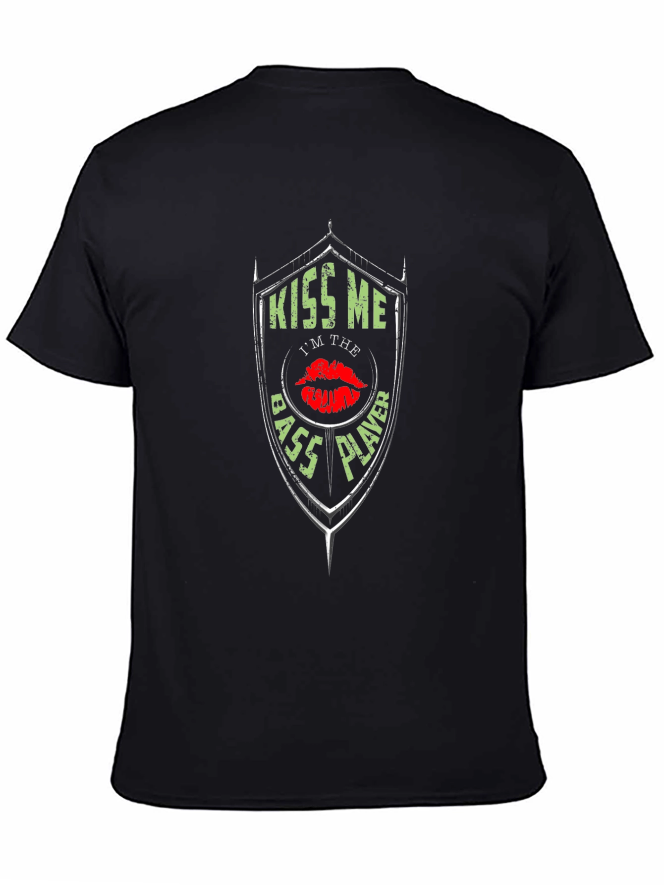 Kiss Me Im the Bass Player Graphic T-Shirt