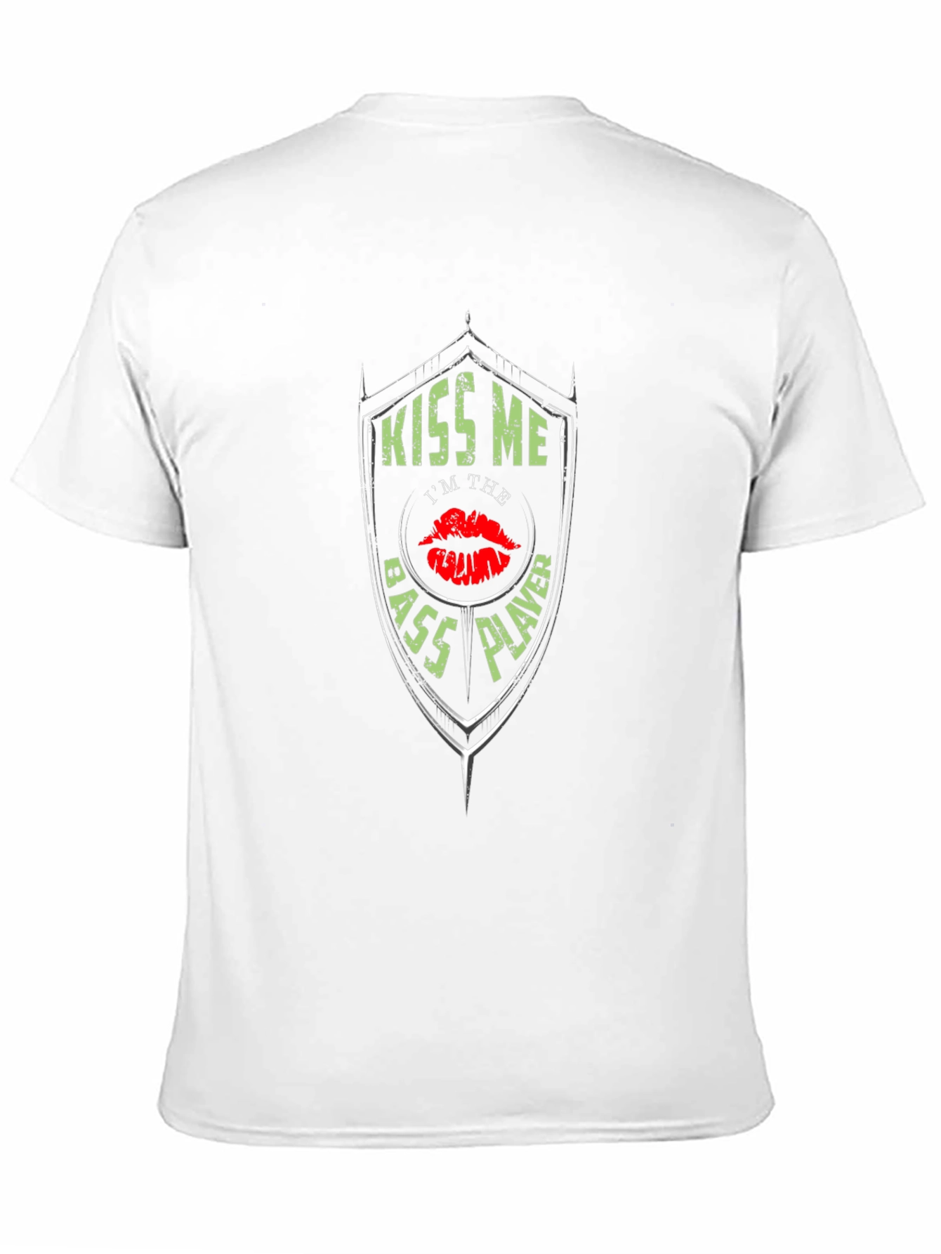 Kiss Me Im the Bass Player Graphic T-Shirt
