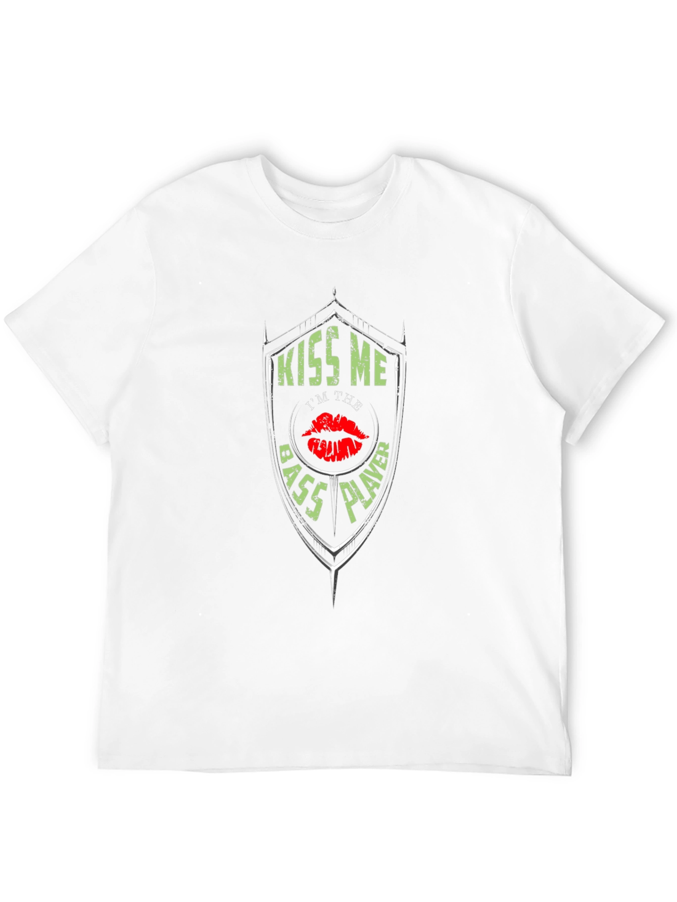 Kiss Me Im the Bass Player Graphic T-Shirt