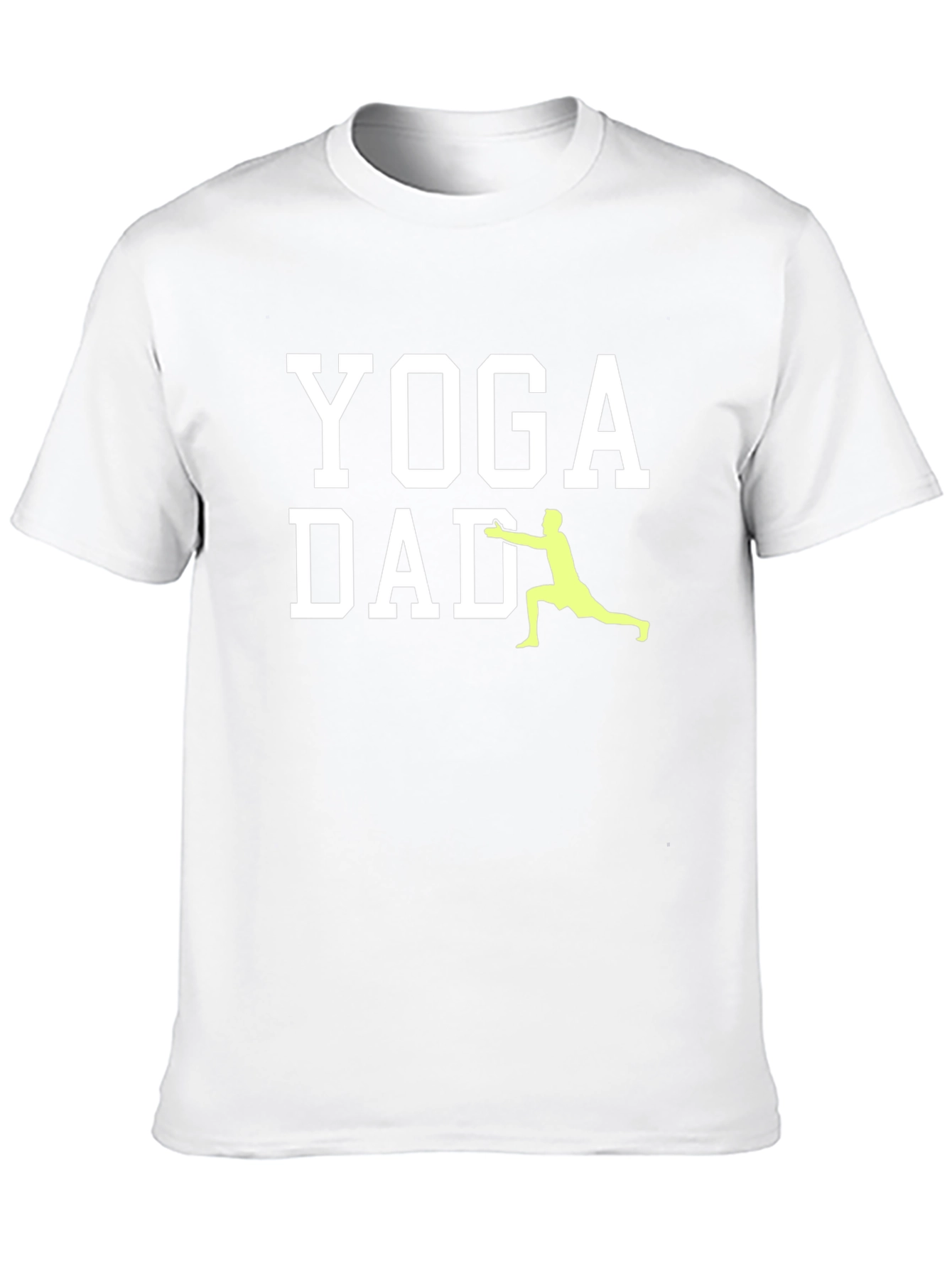 Yoga Dad Graphic Tee - Black Cotton T-Shirt