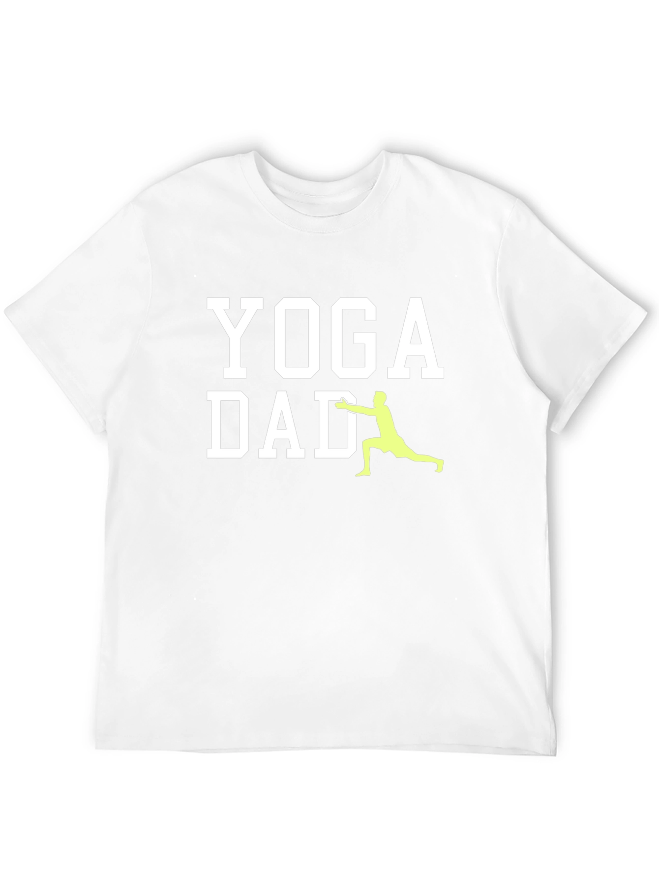 Yoga Dad Graphic Tee - Black Cotton T-Shirt