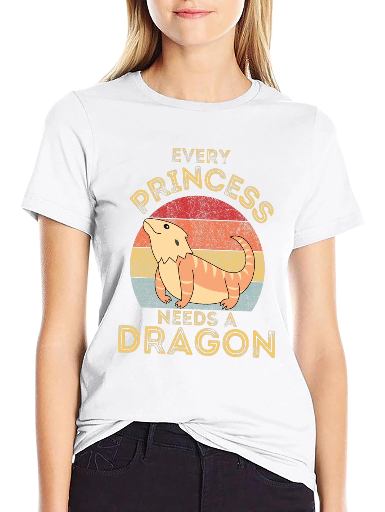 Every Princess Needs a Dragon Bearded Dragon Lover T-Shirt