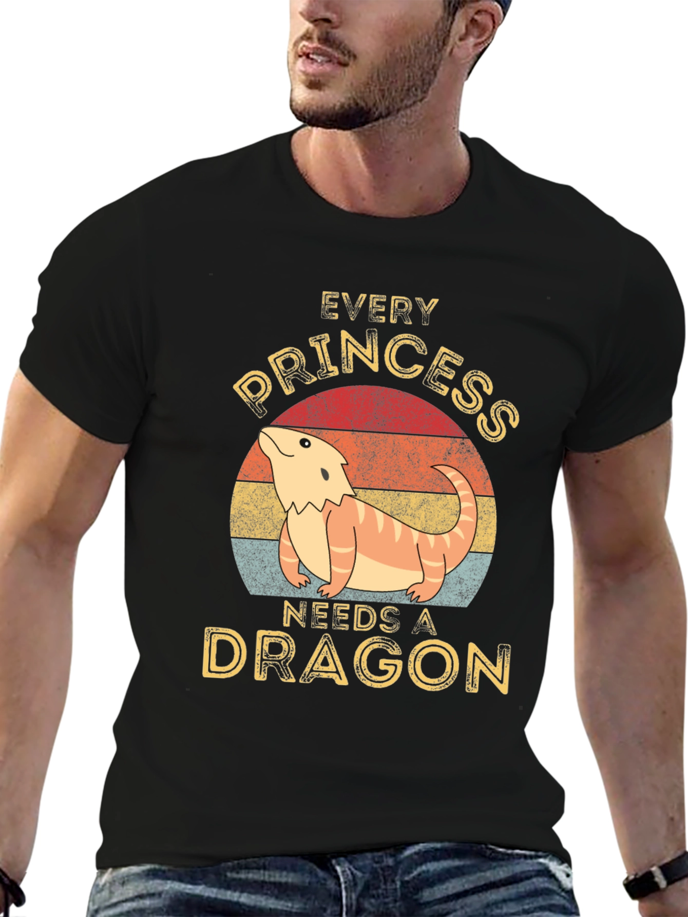 Every Princess Needs a Dragon Bearded Dragon Lover T-Shirt