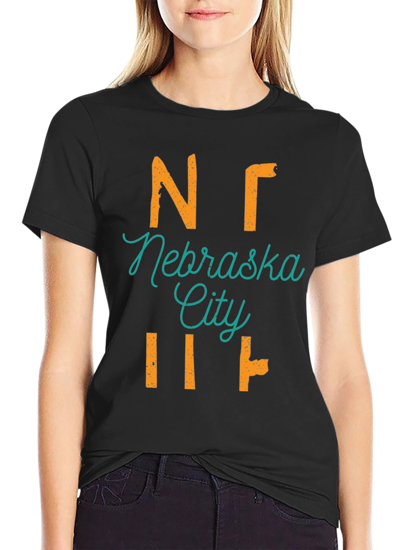 Nebraska City T-Shirt - Quirky Design
