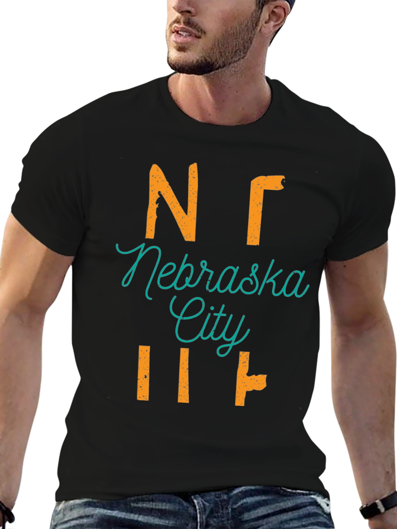 Nebraska City T-Shirt - Quirky Design