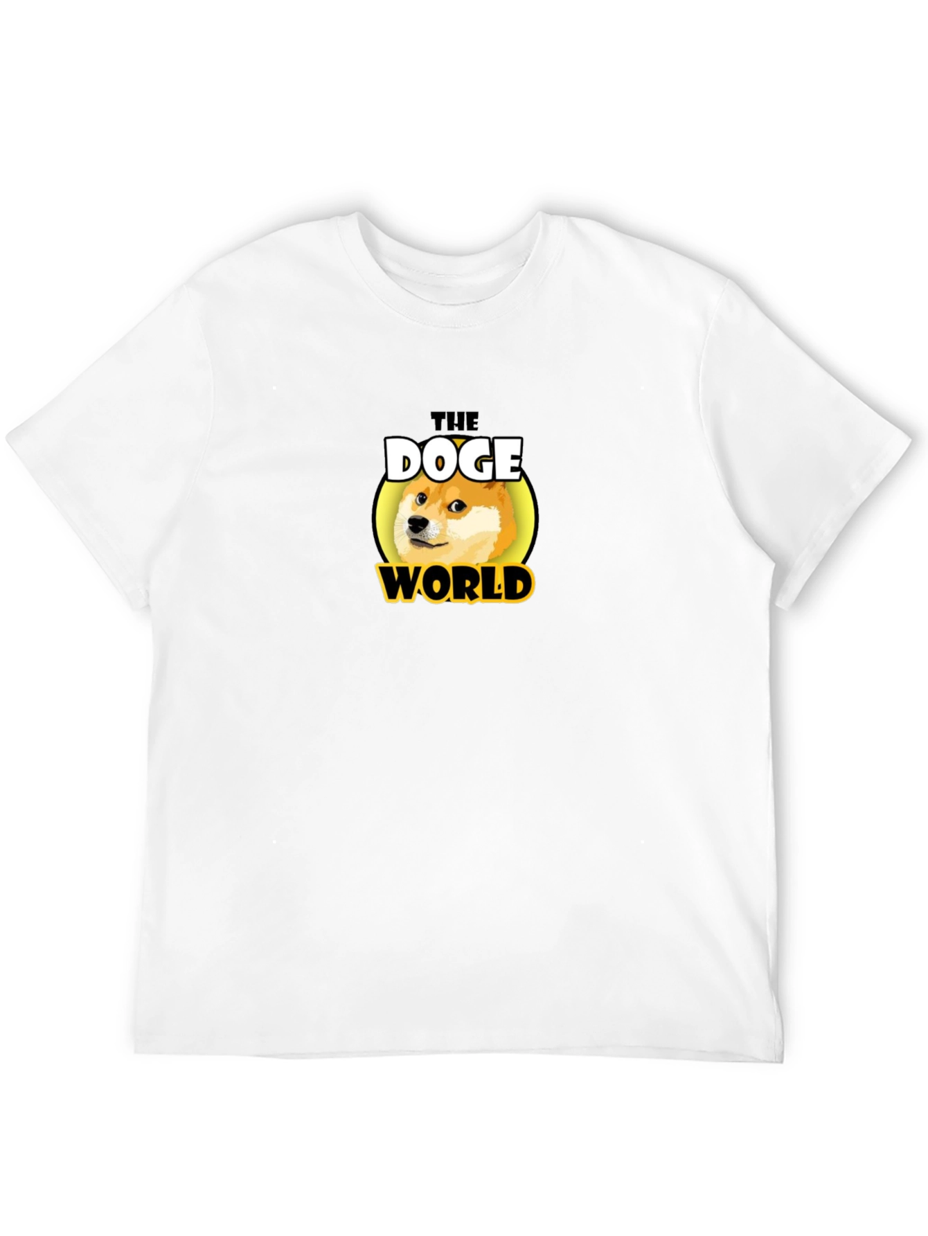The Doge World Black T-Shirt