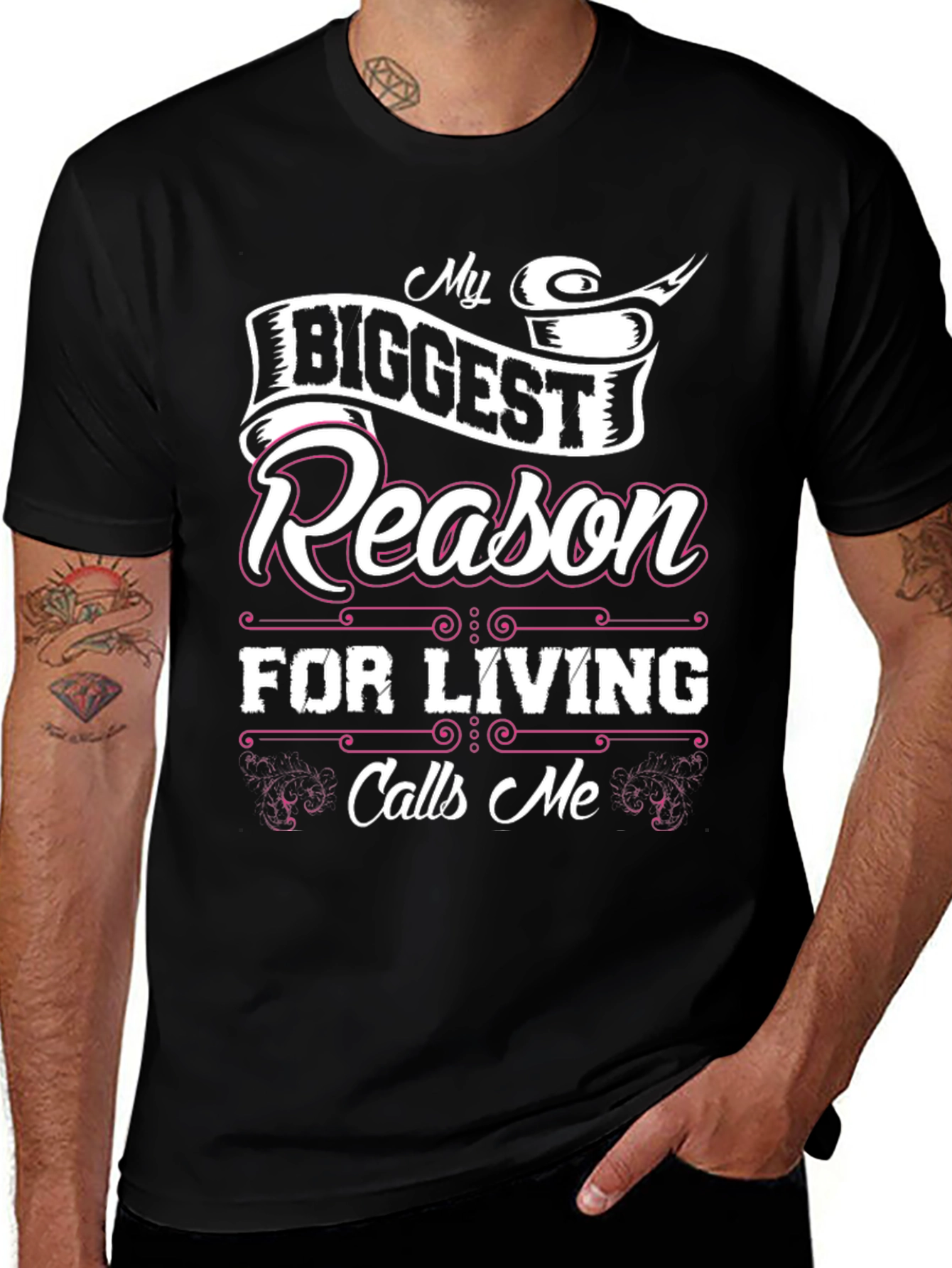 My Biggest Reason For Living Graphic T-Shirt