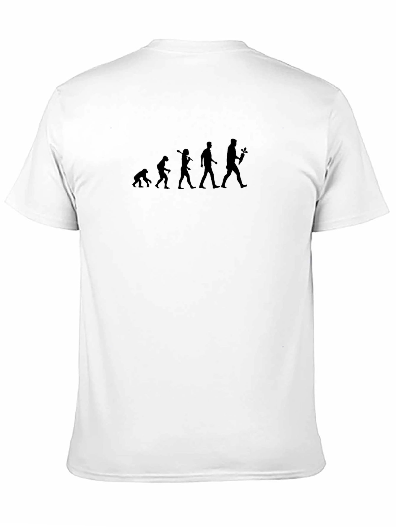 Evolution of Man T-Shirt - Black Graphic Tee
