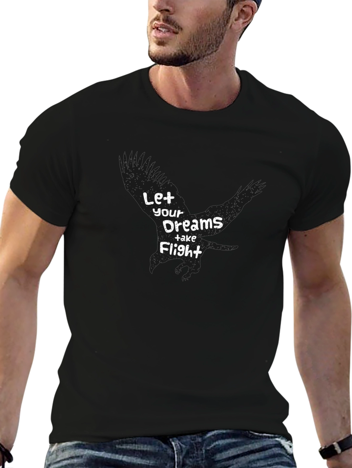 Dream Flight Black T-Shirt