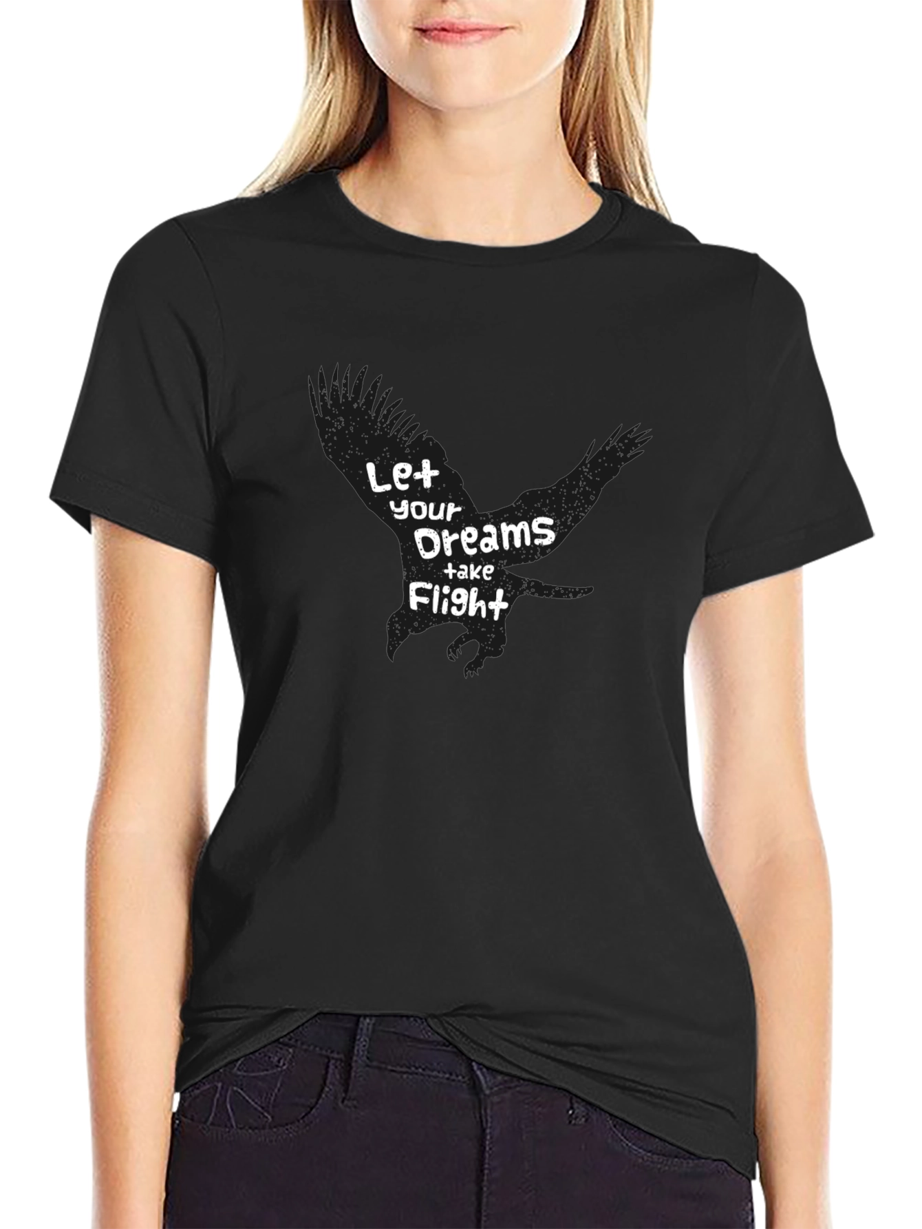 Dream Flight Black T-Shirt