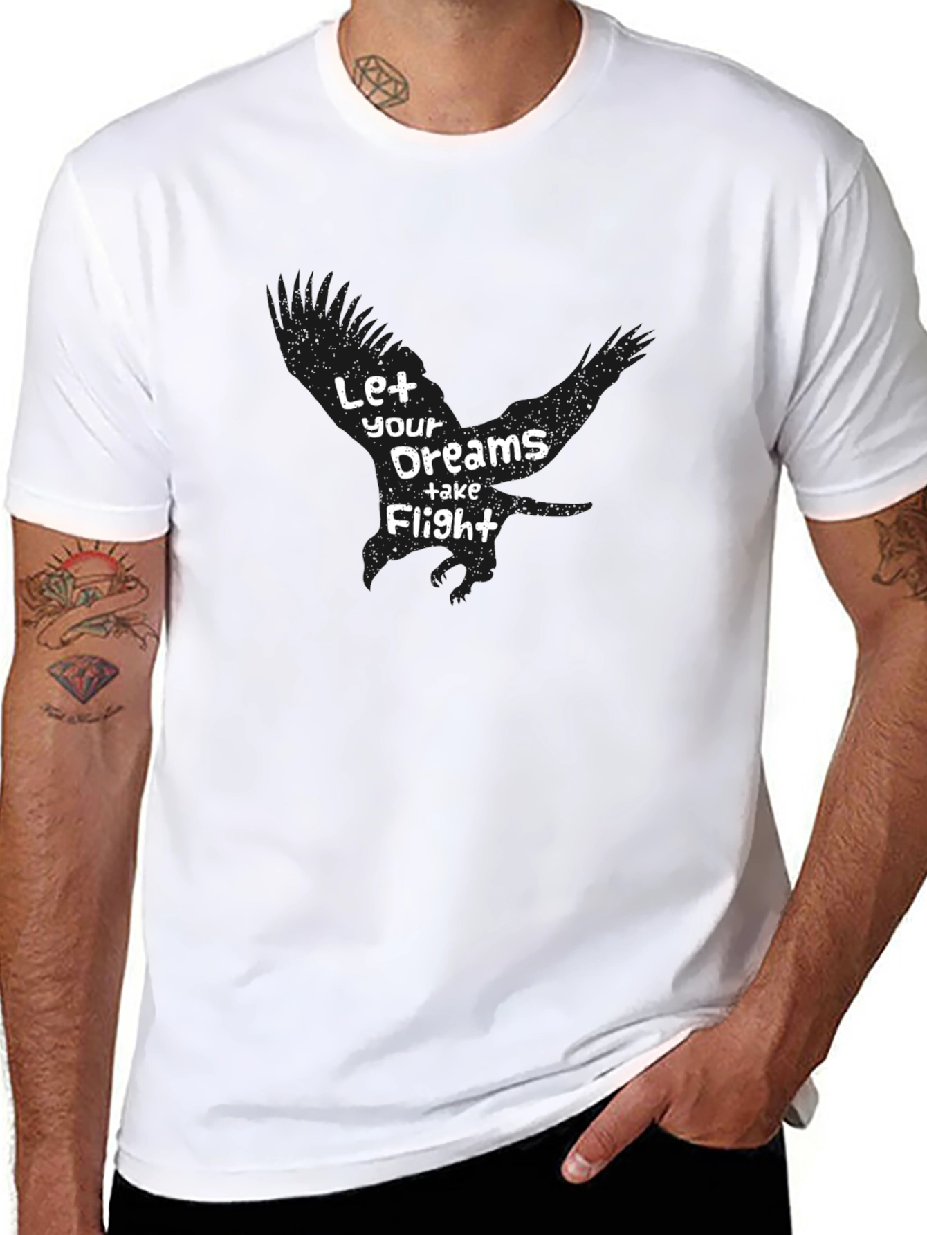 Dream Flight Black T-Shirt
