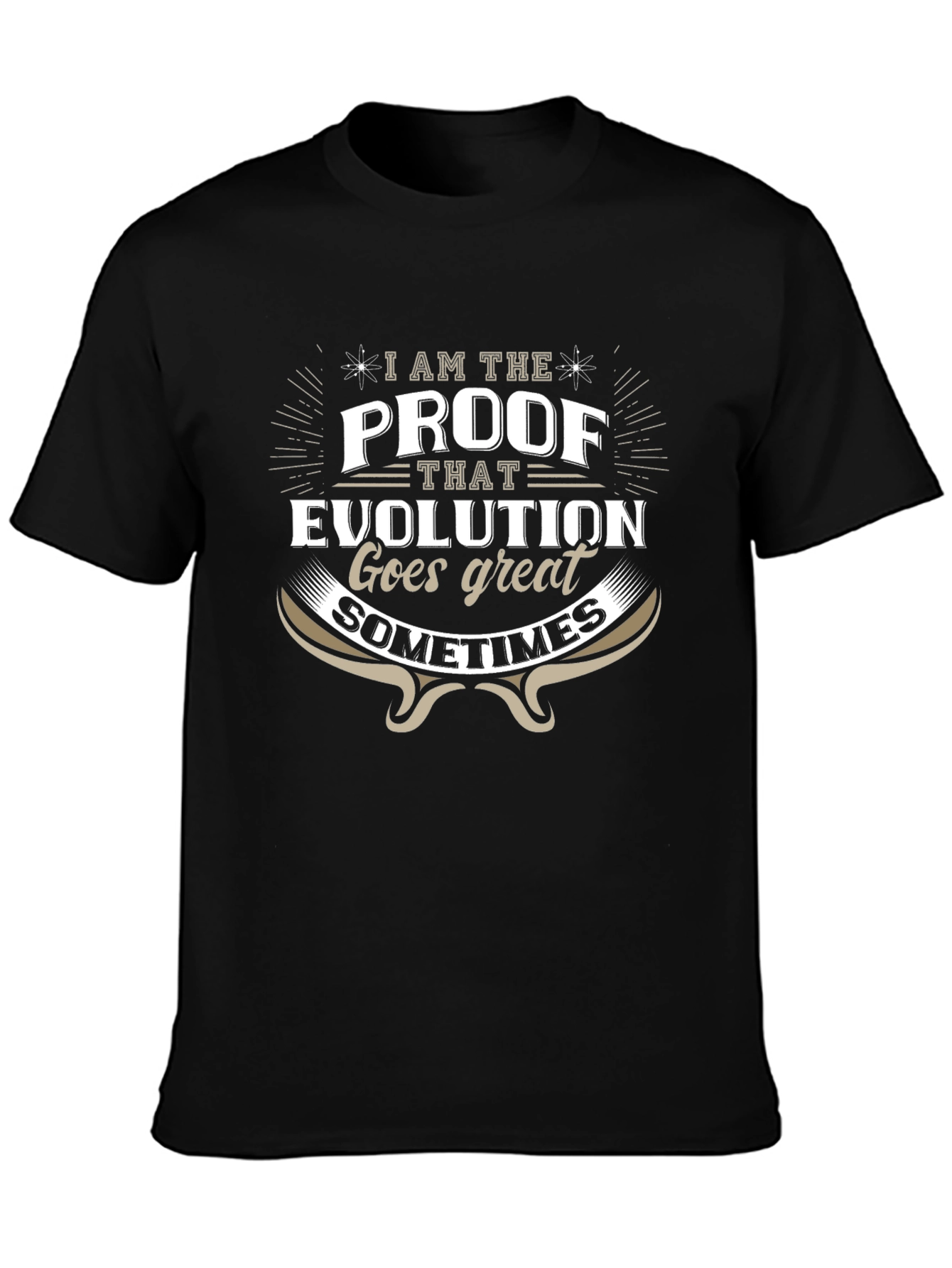 Evolution Funny Graphic T-Shirt