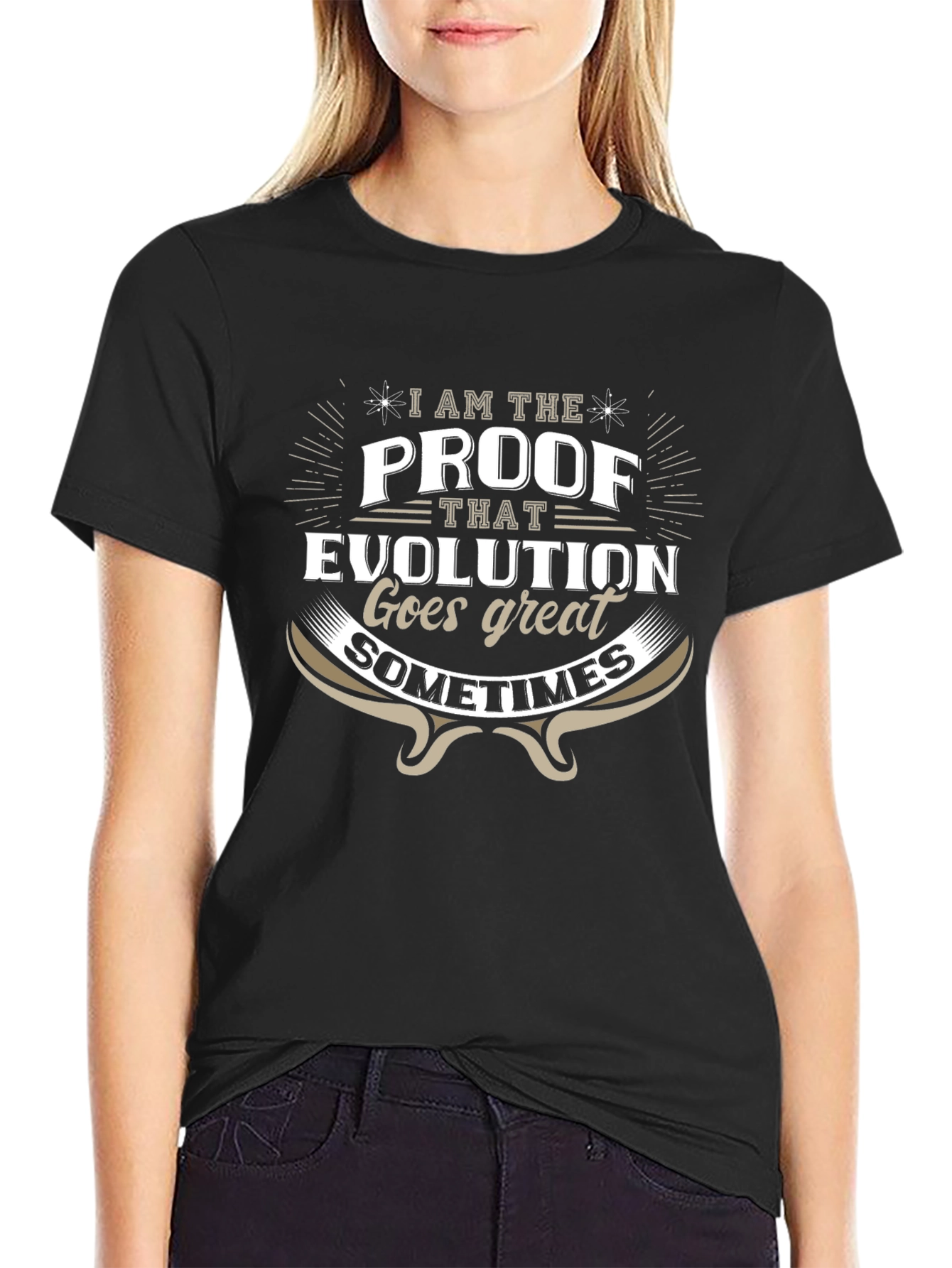Evolution Funny Graphic T-Shirt