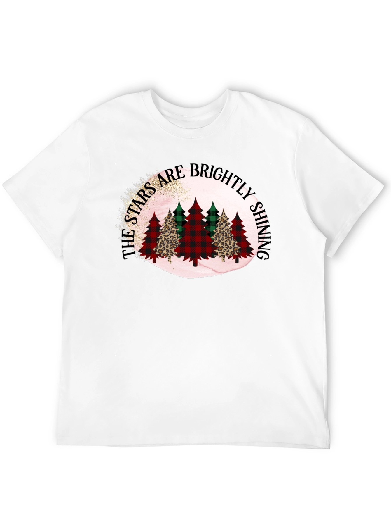 Stars Brightly Shining Christmas Tree T-Shirt
