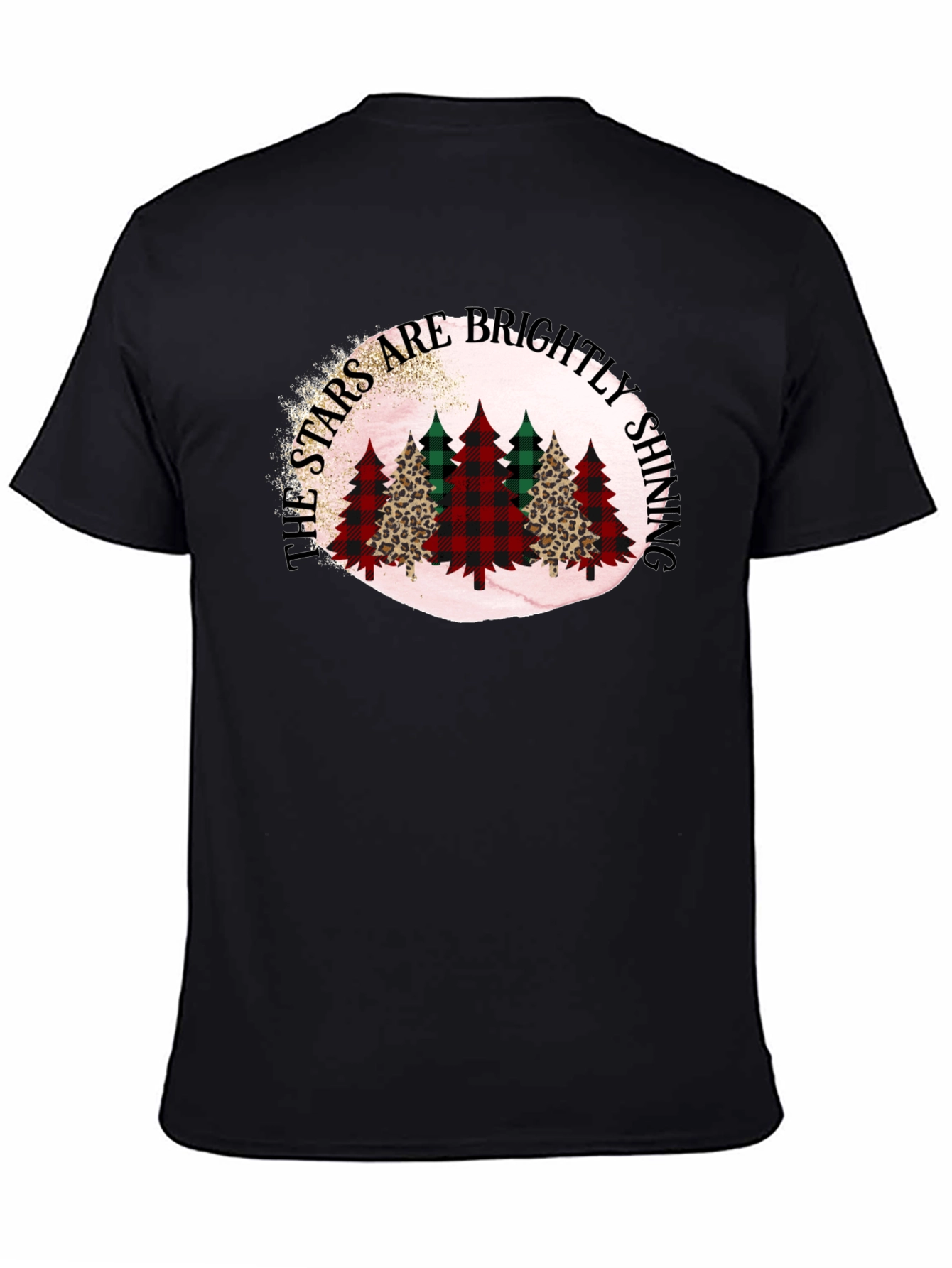 Stars Brightly Shining Christmas Tree T-Shirt