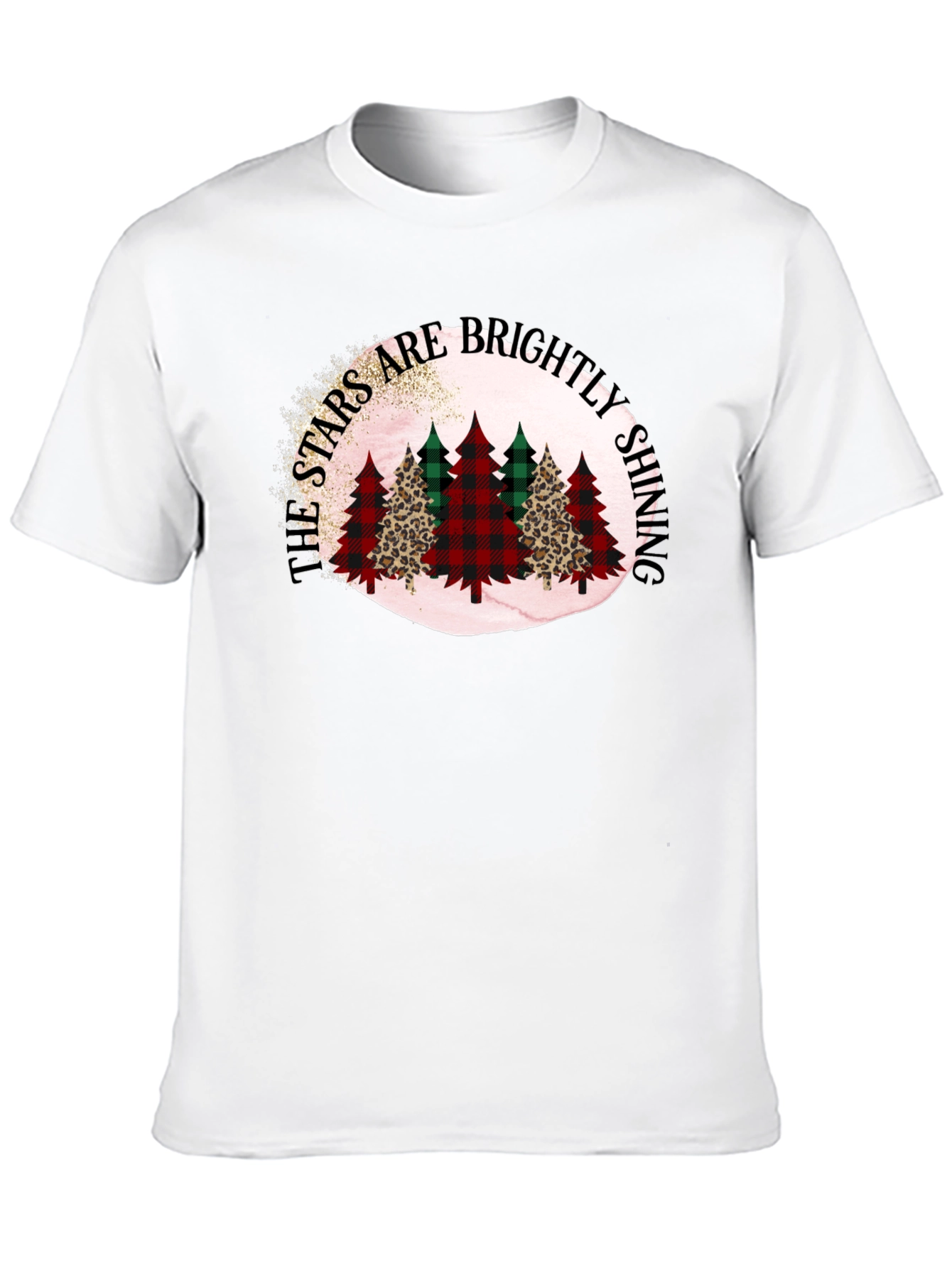 Stars Brightly Shining Christmas Tree T-Shirt