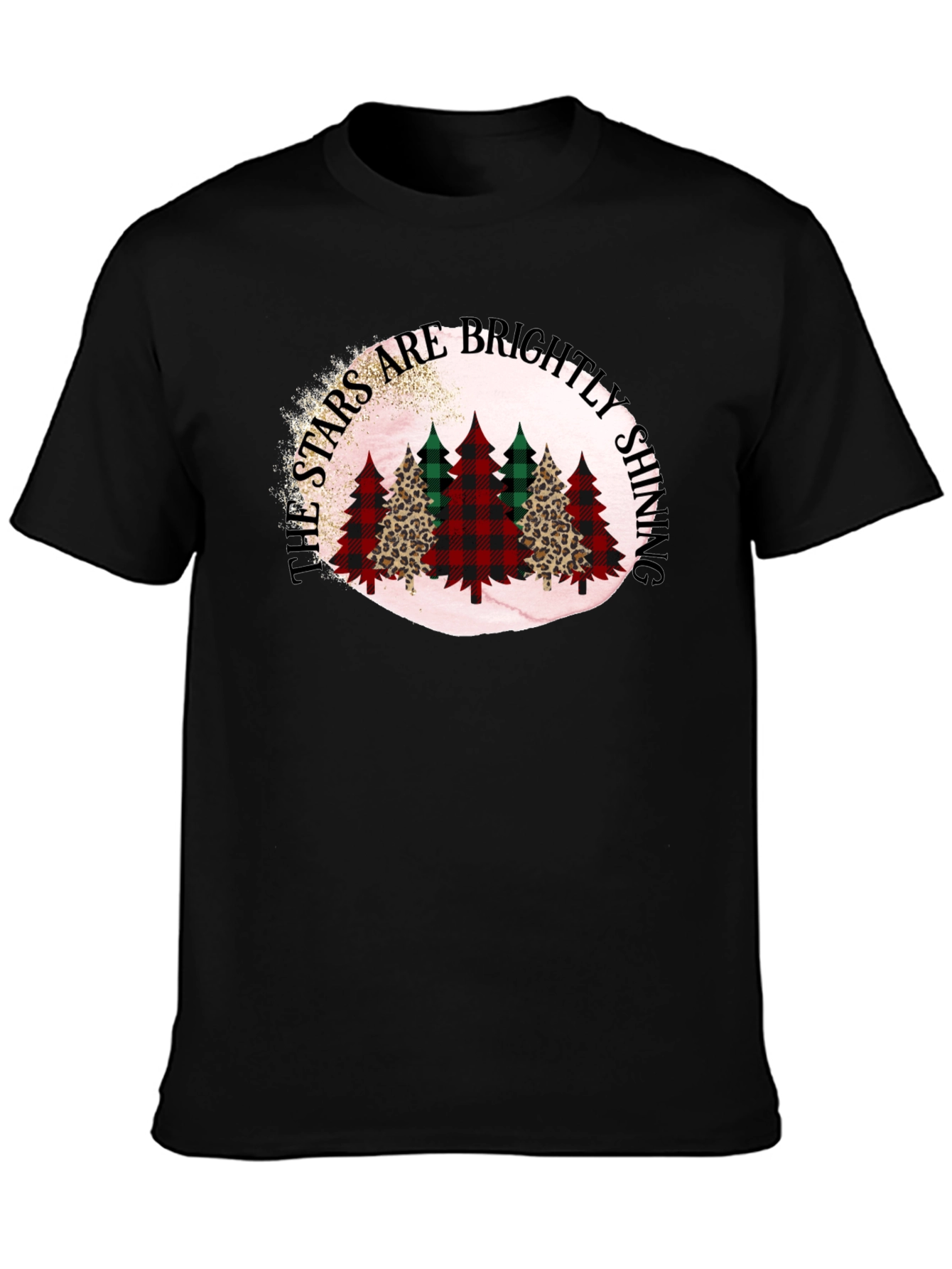 Stars Brightly Shining Christmas Tree T-Shirt