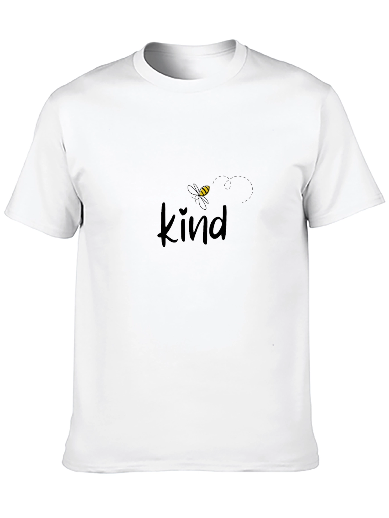 Bee Kind Graphic Tee - Black Casual Shirt