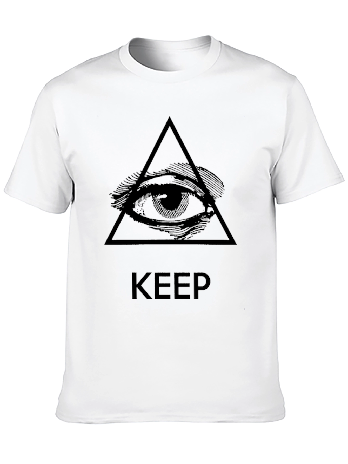 Eye Pyramid Keep Graphic Tee