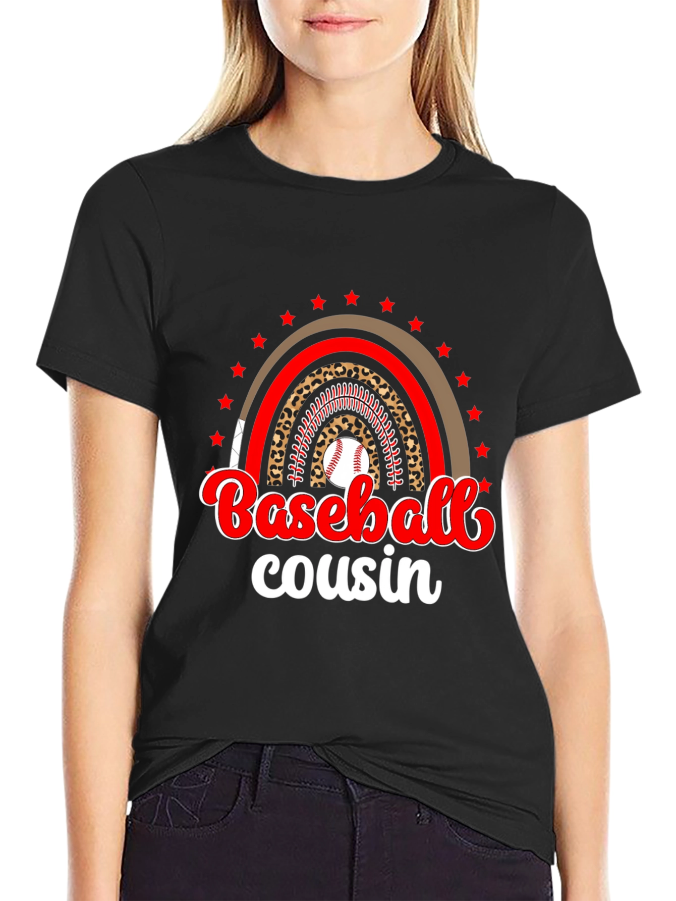 Baseball Cousin Graphic T-Shirt