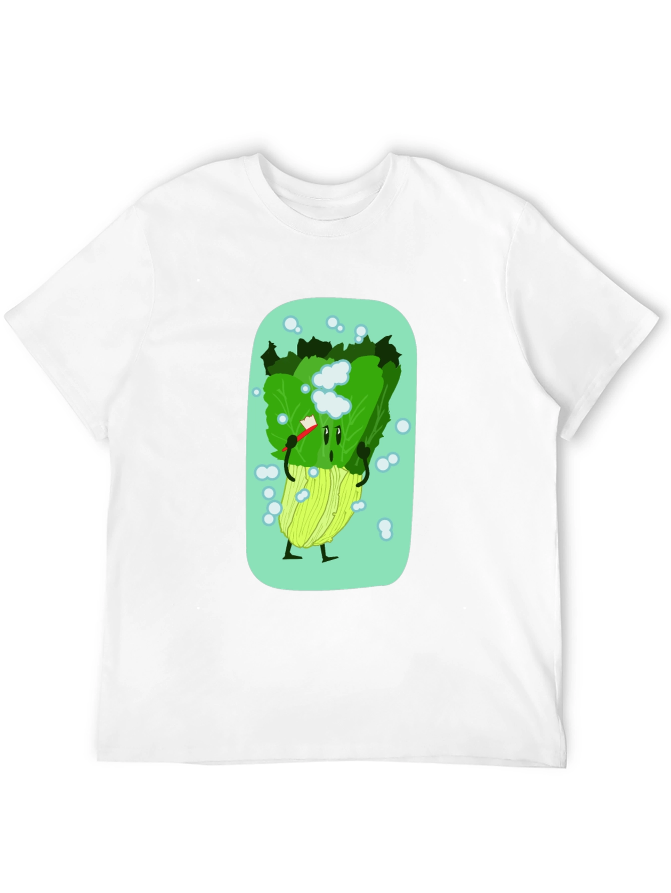 Lettuce Brush Teeth Graphic Tee