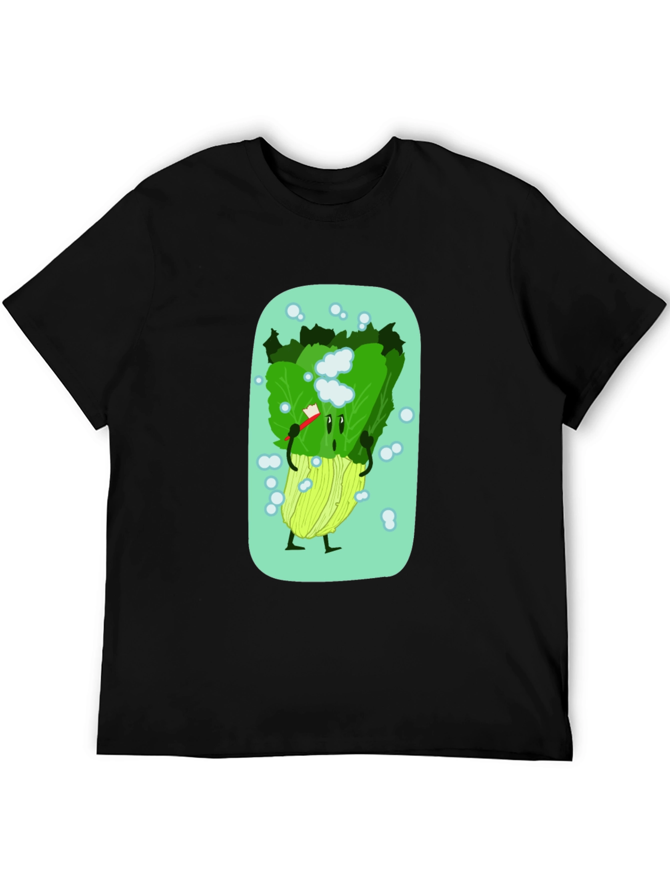 Lettuce Brush Teeth Graphic Tee