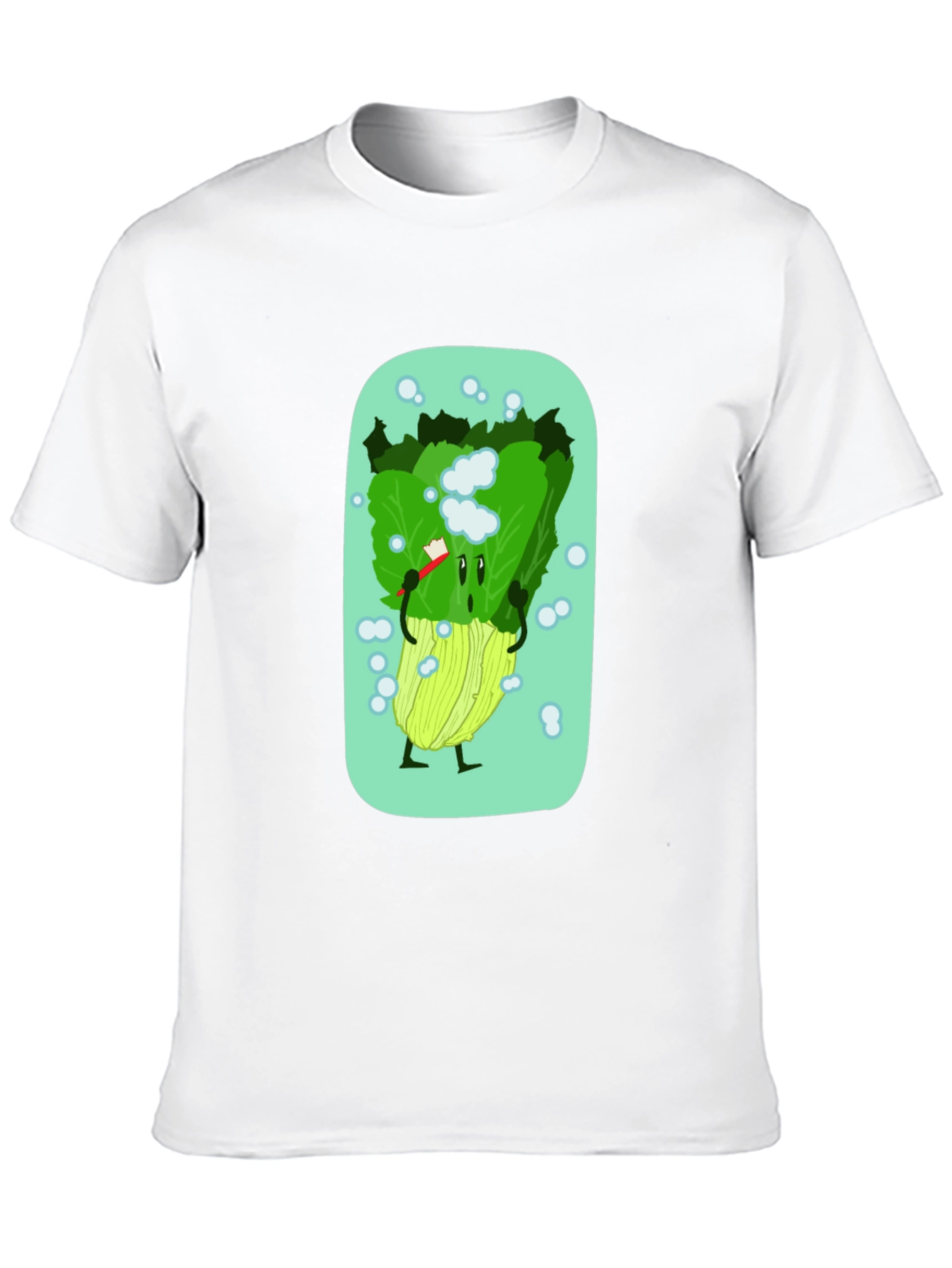 Lettuce Brush Teeth Graphic Tee