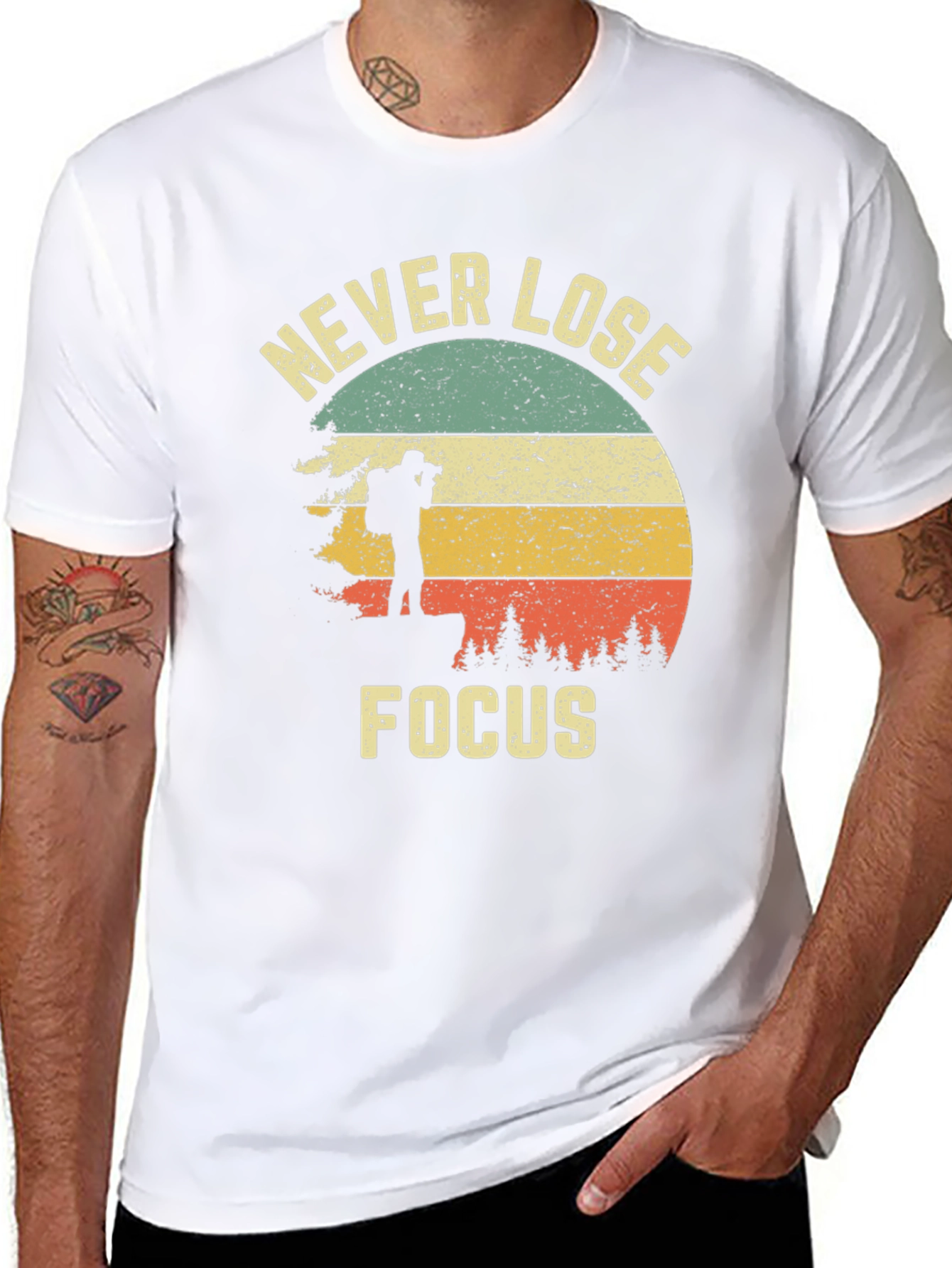 Never Lose Focus Graphic Tee