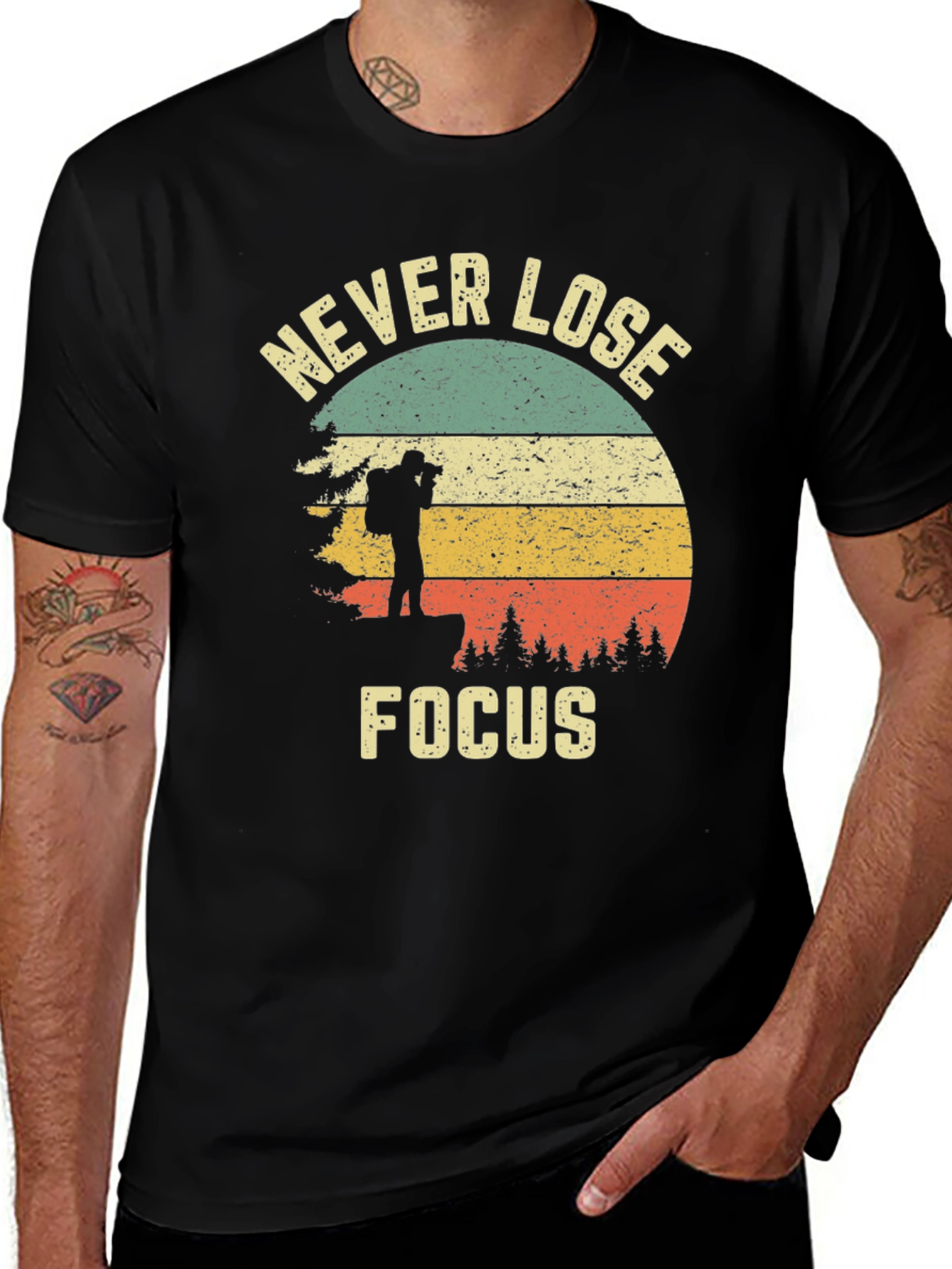 Never Lose Focus Graphic Tee