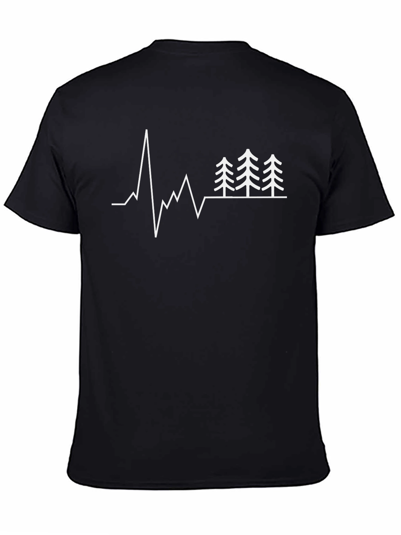 Mountain Heartbeat T-Shirt - Nature Lovers Tee
