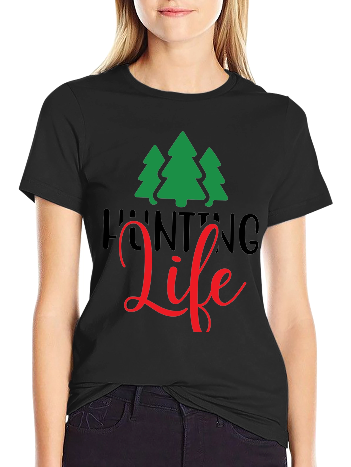 Hunting Life Graphic Tee - Nature Inspired