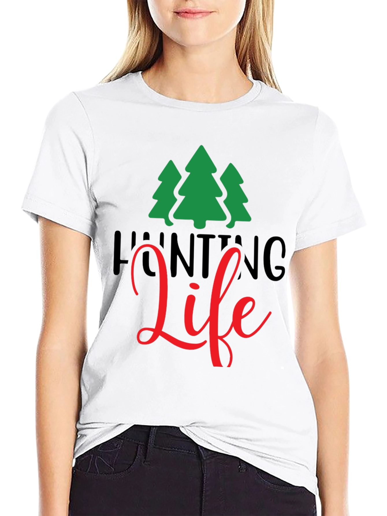 Hunting Life Graphic Tee - Nature Inspired