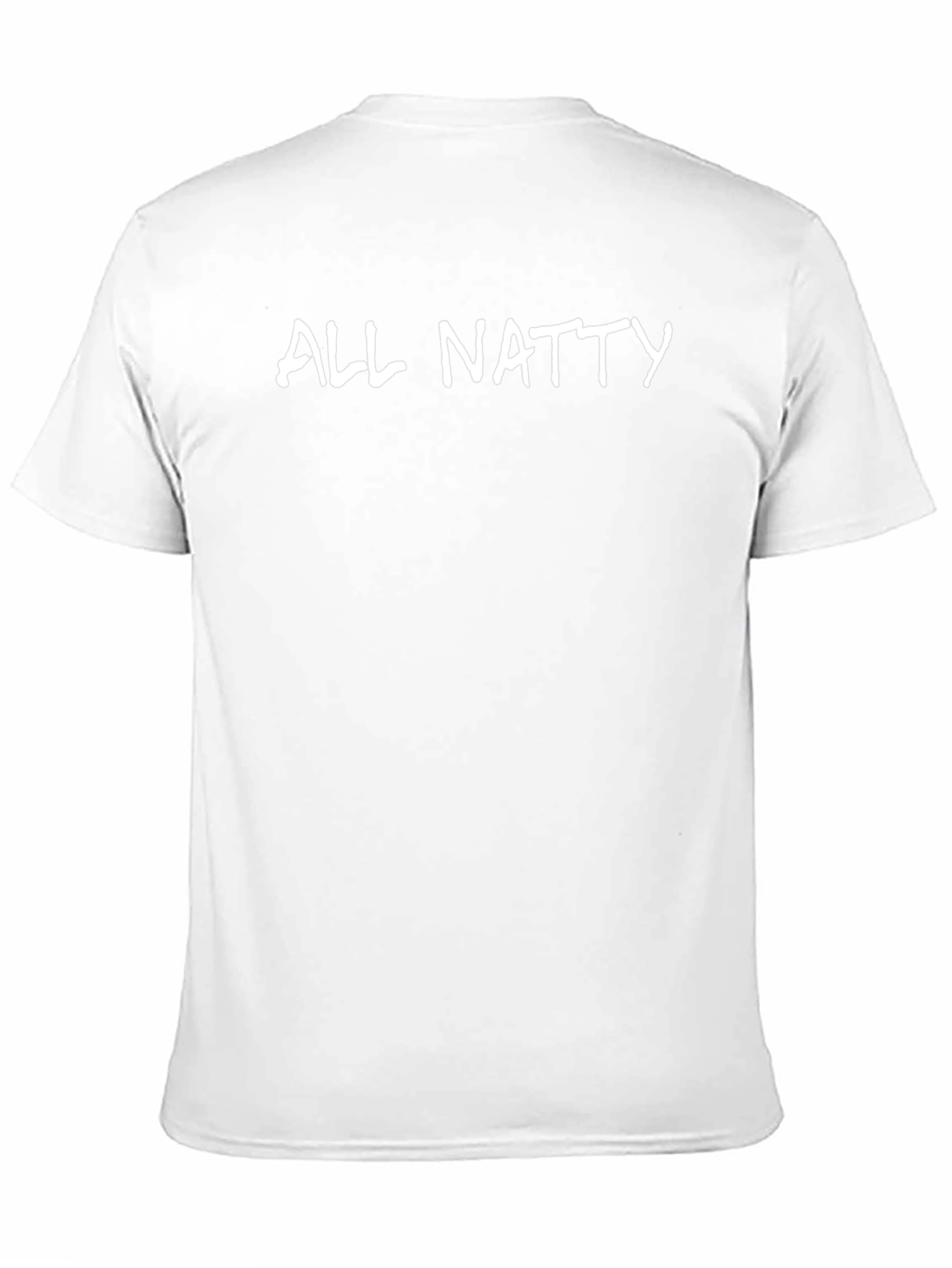 All Natty Black T-Shirt | Gym Motivation Tee