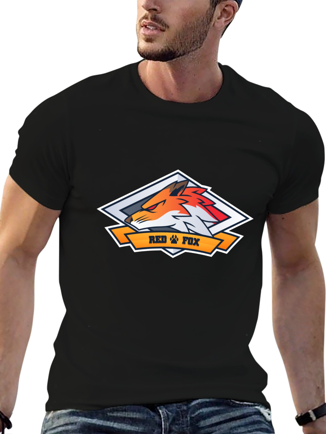 Red Fox Graphic Tee - Cool Animal Design T-Shirt