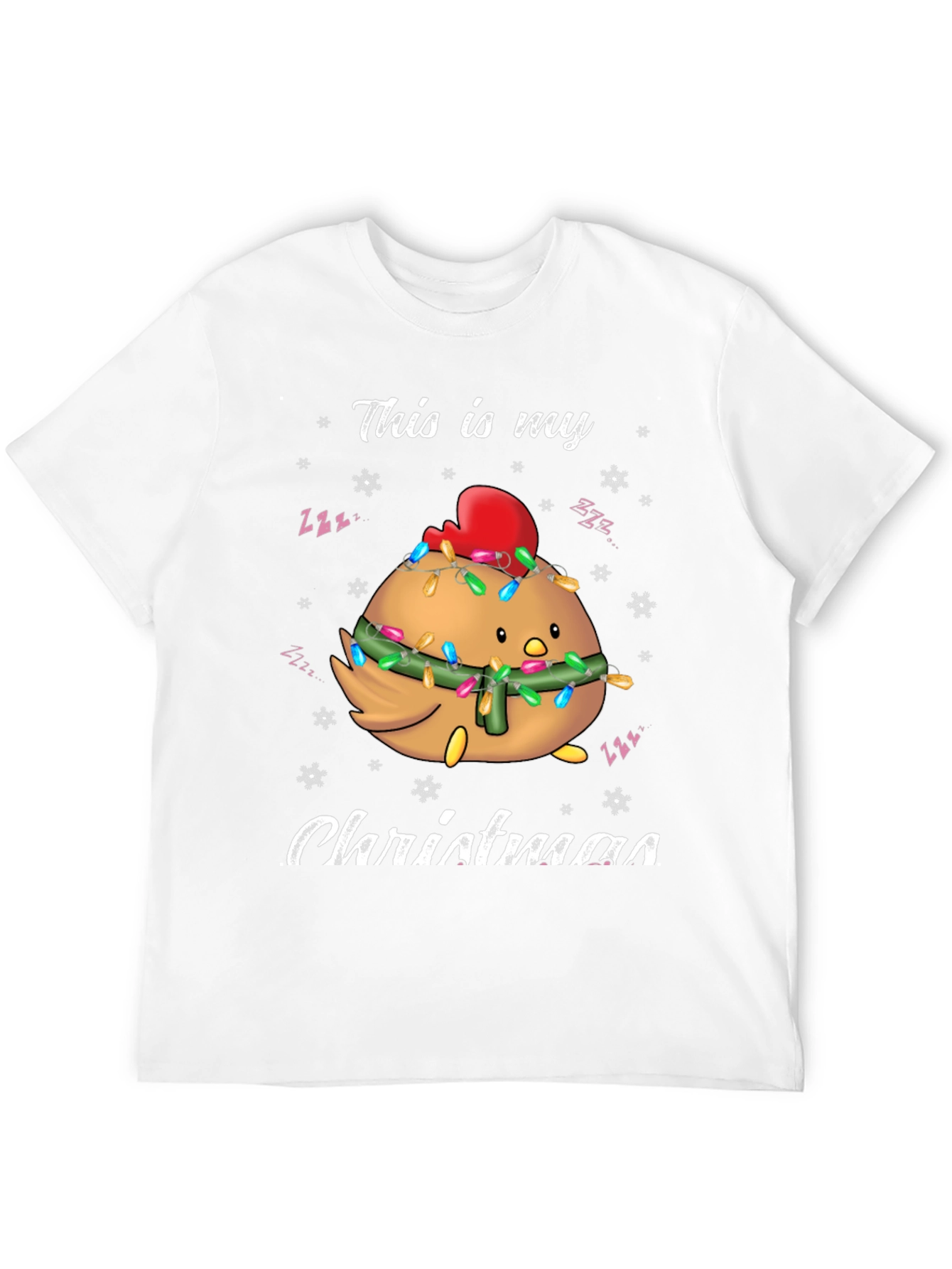 Funny Chicken Christmas T-Shirt