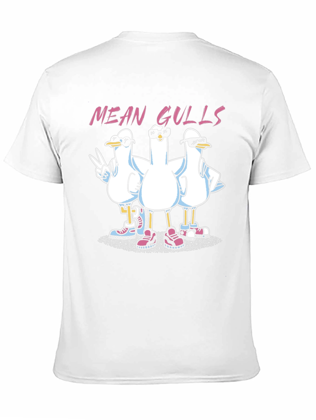 Mean Gulls Graphic T-Shirt
