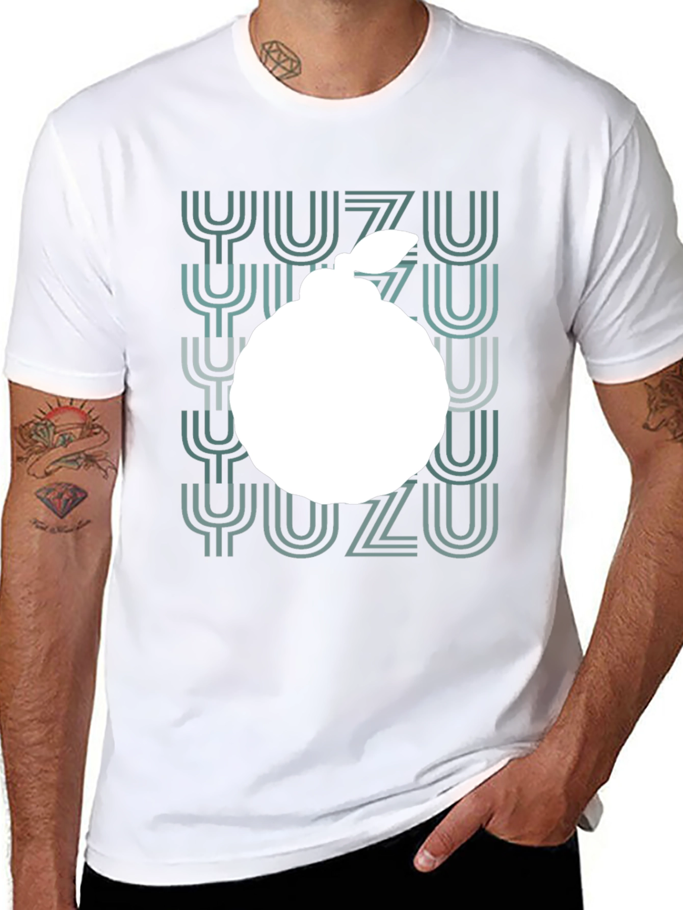 Yuzu Fruit Graphic Tee - Stylish & Comfortable