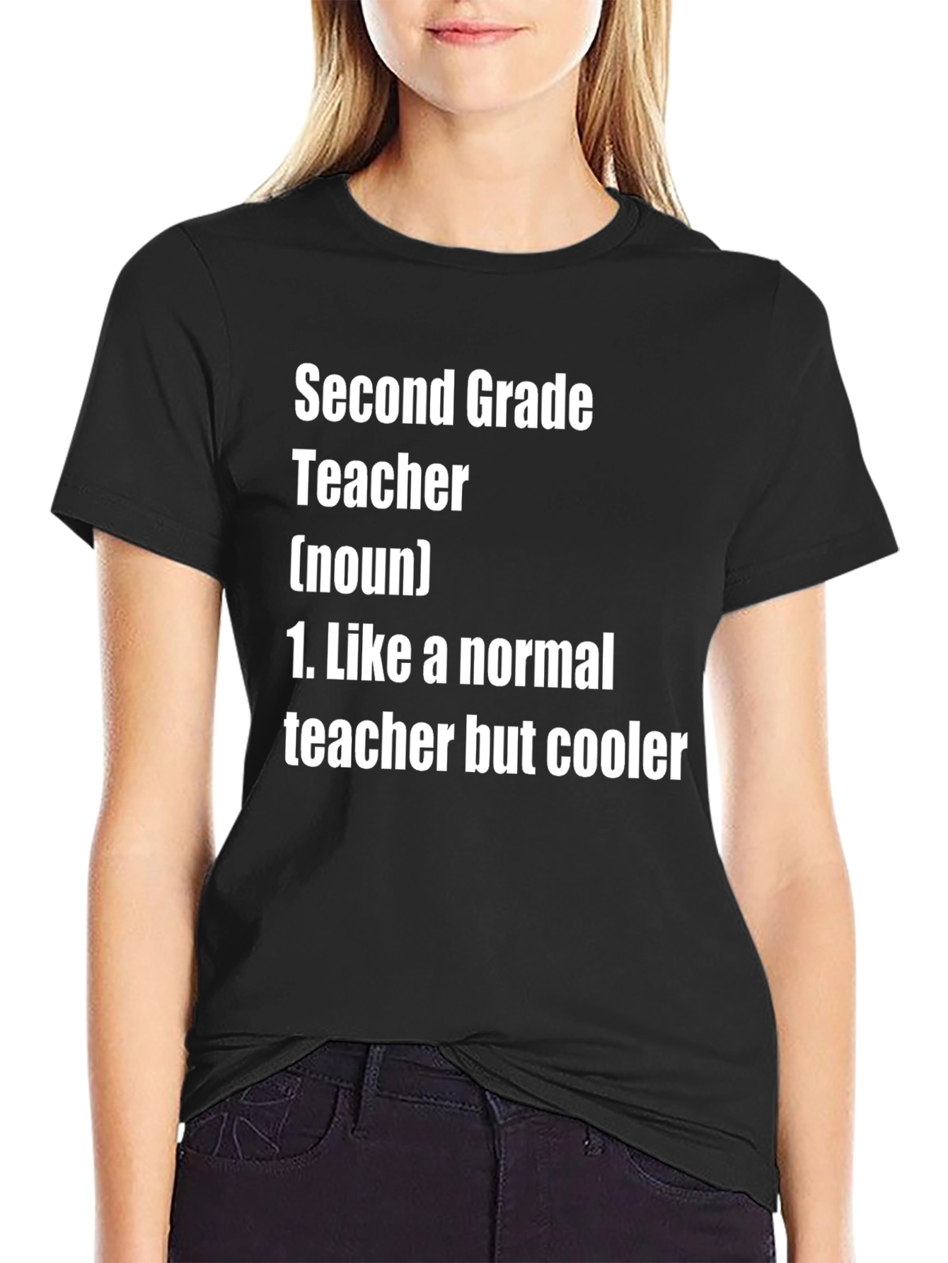 Second Grade Teacher T-Shirt - Cooler Than Normal!