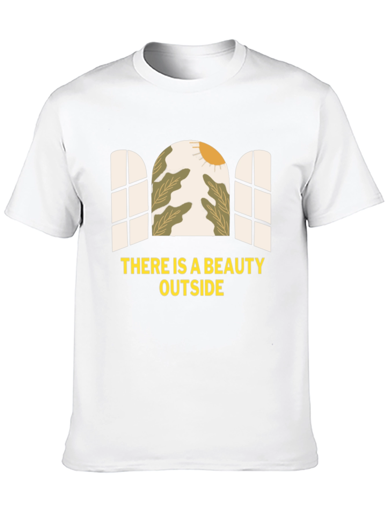 Beauty Outside Graphic Tee - Black