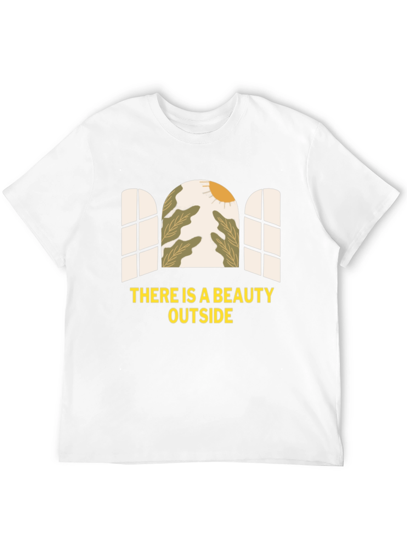 Beauty Outside Graphic Tee - Black