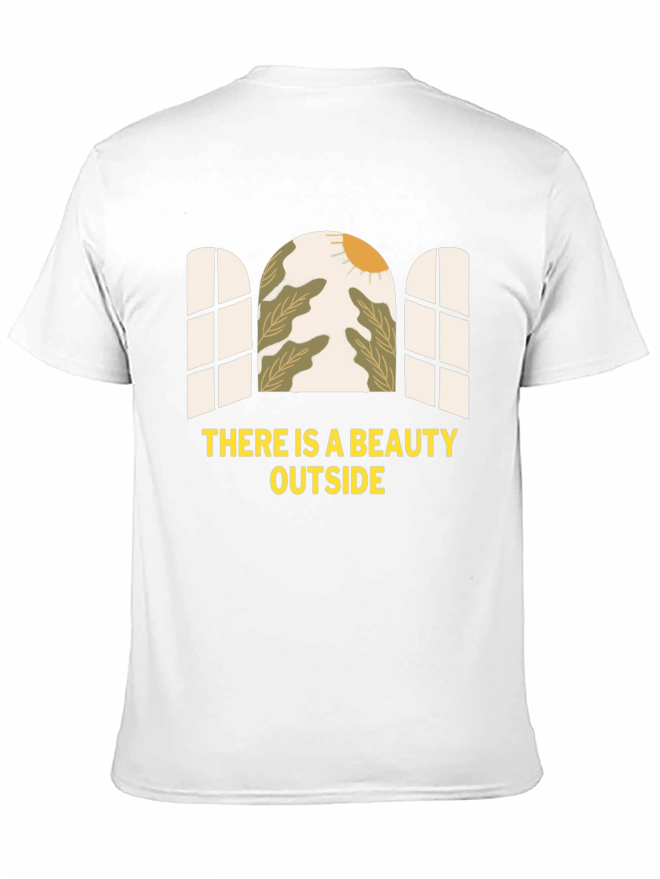 Beauty Outside Graphic Tee - Black
