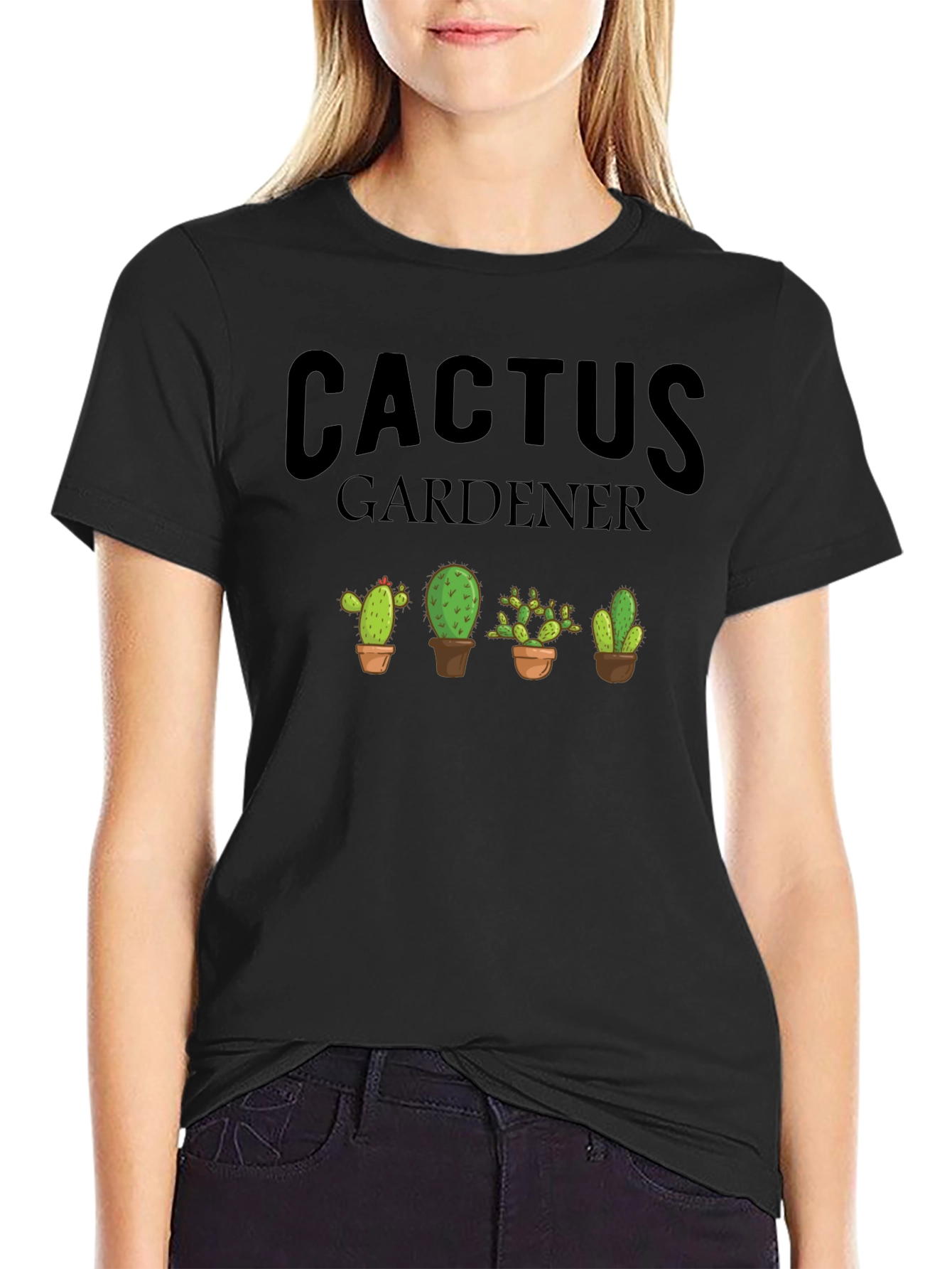 Cactus Gardener Graphic T-Shirt