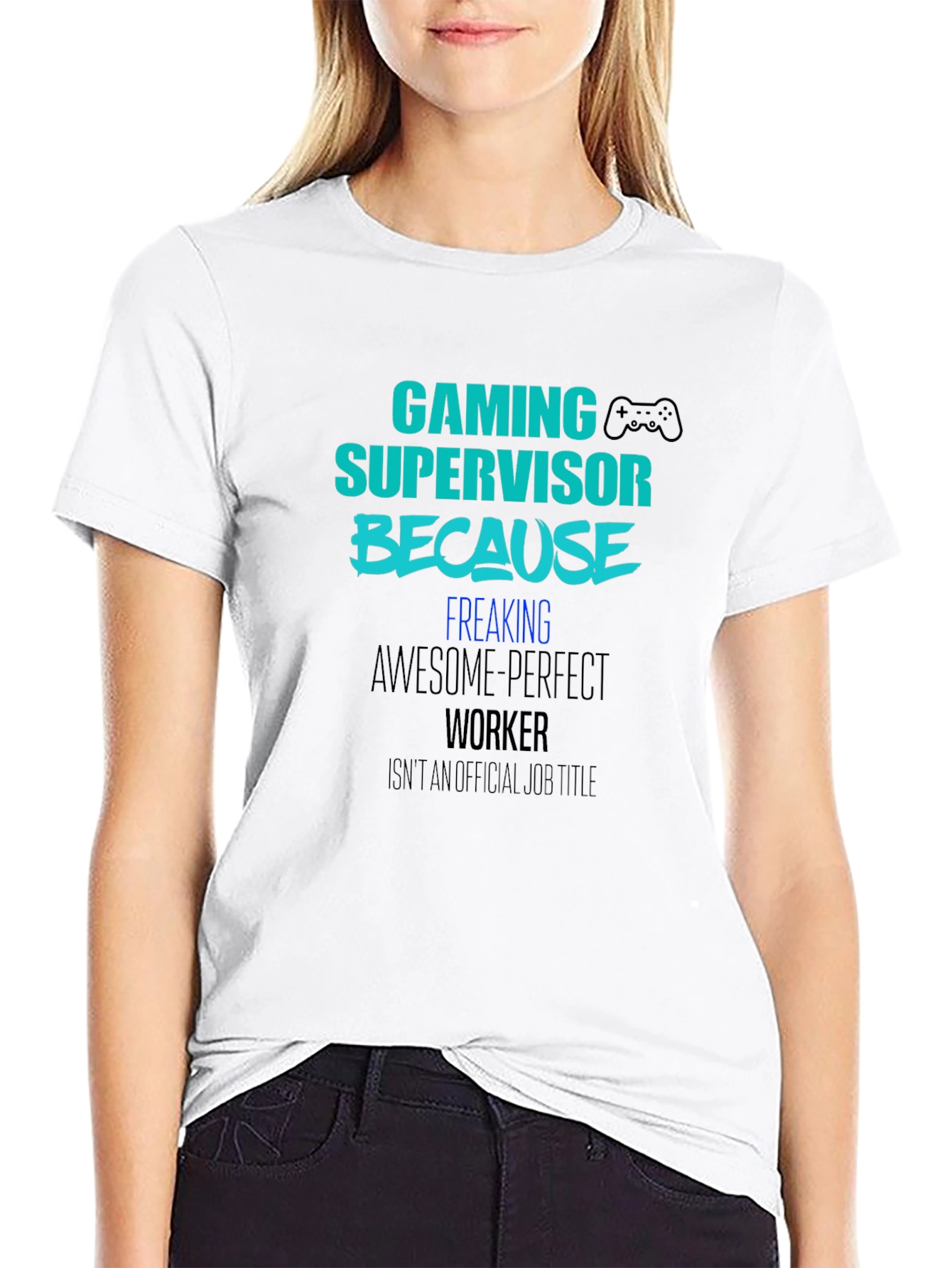 Gaming Supervisor T-Shirt - Funny Gamer Tee