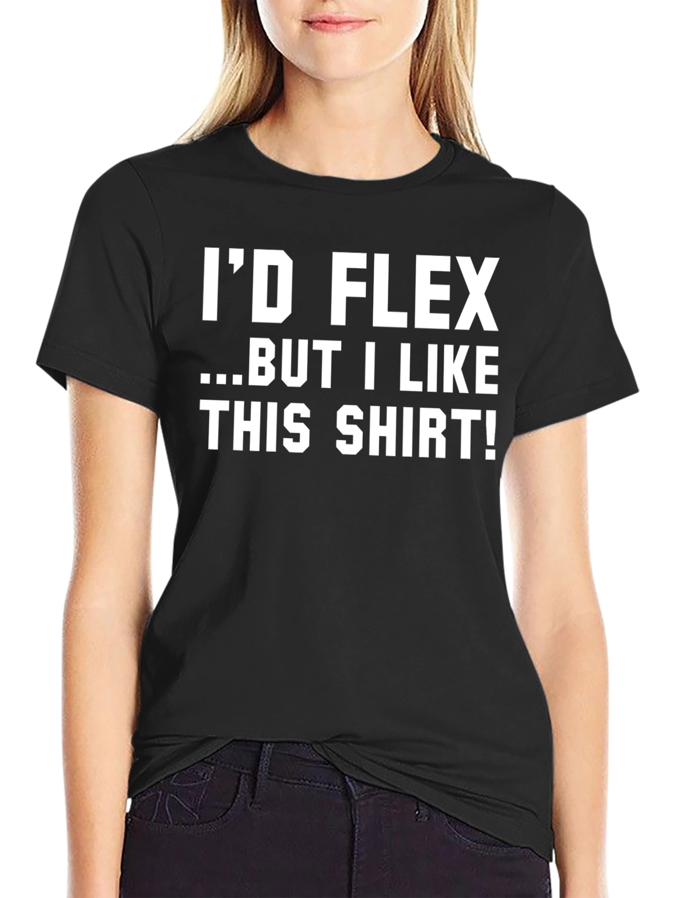 Id Flex Funny Graphic T-Shirt