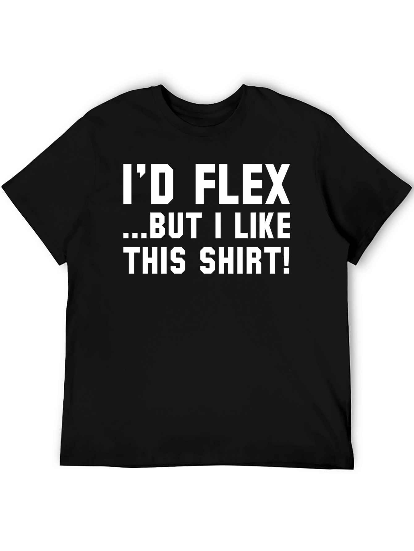 Id Flex Funny Graphic T-Shirt